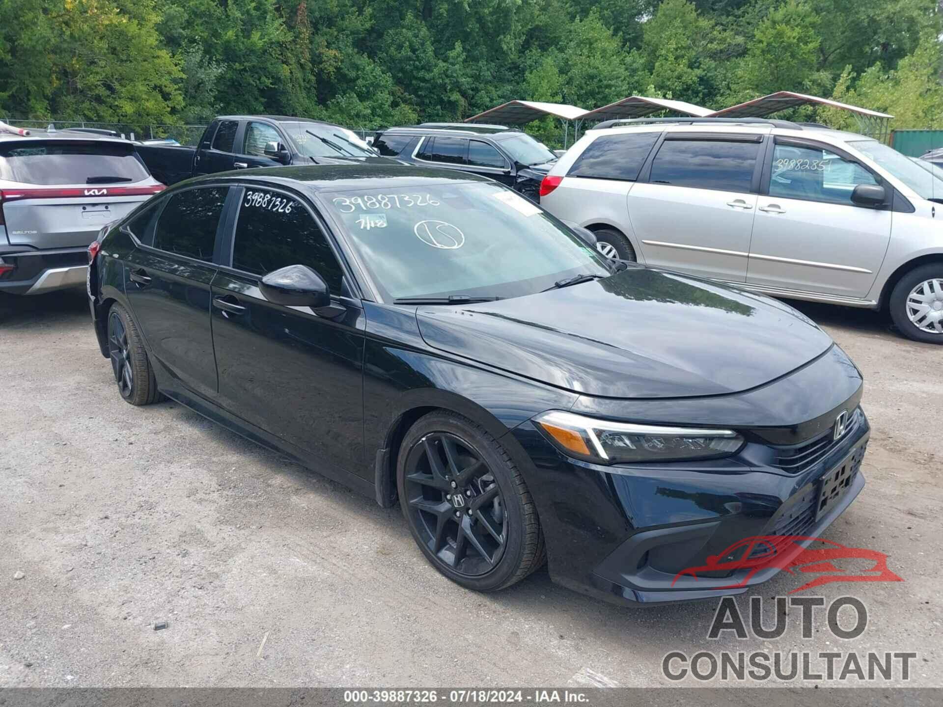 HONDA CIVIC 2023 - 2HGFE2F51PH546842