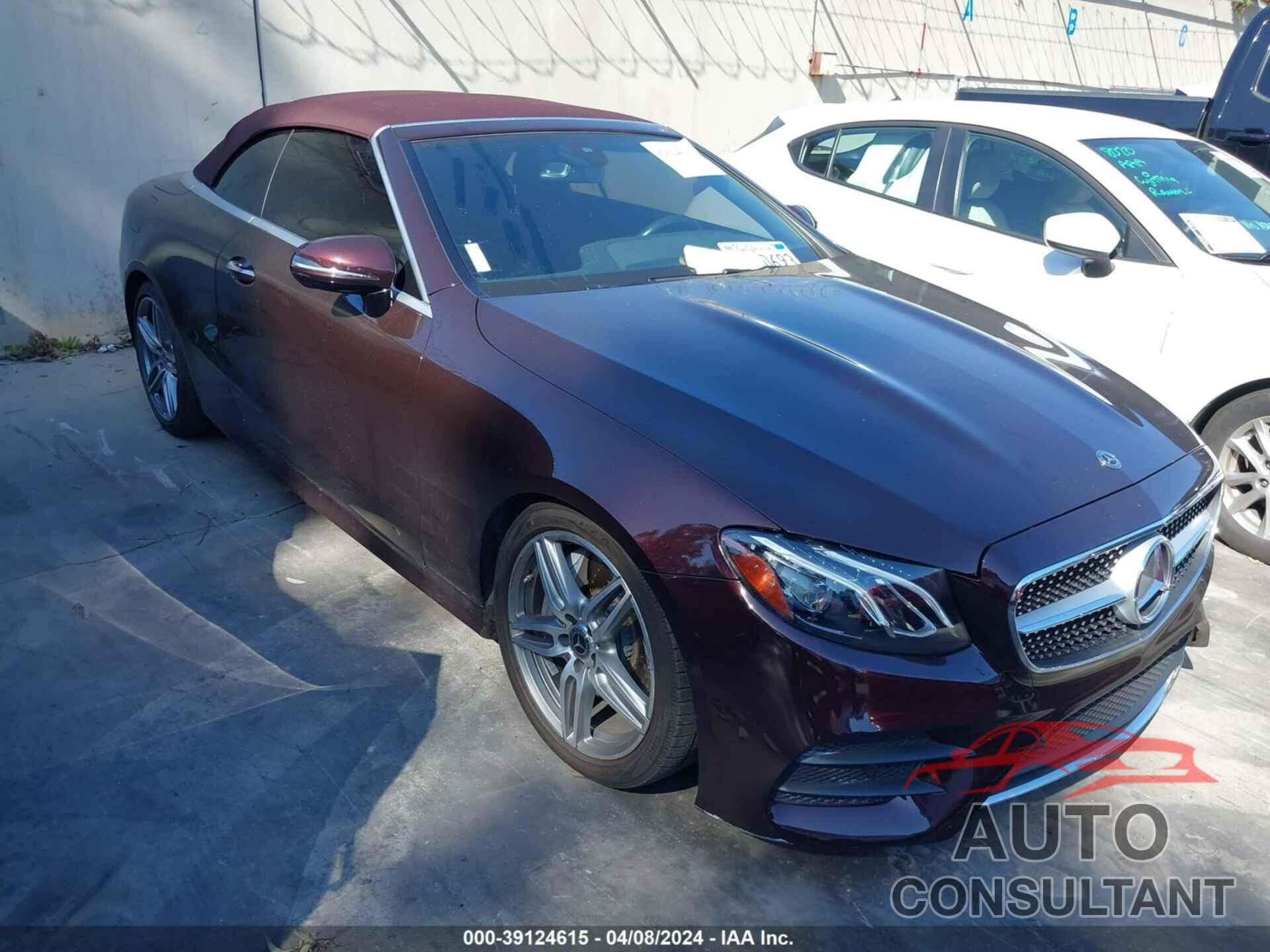 MERCEDES-BENZ E 450 2019 - WDD1K6HB7KF077445