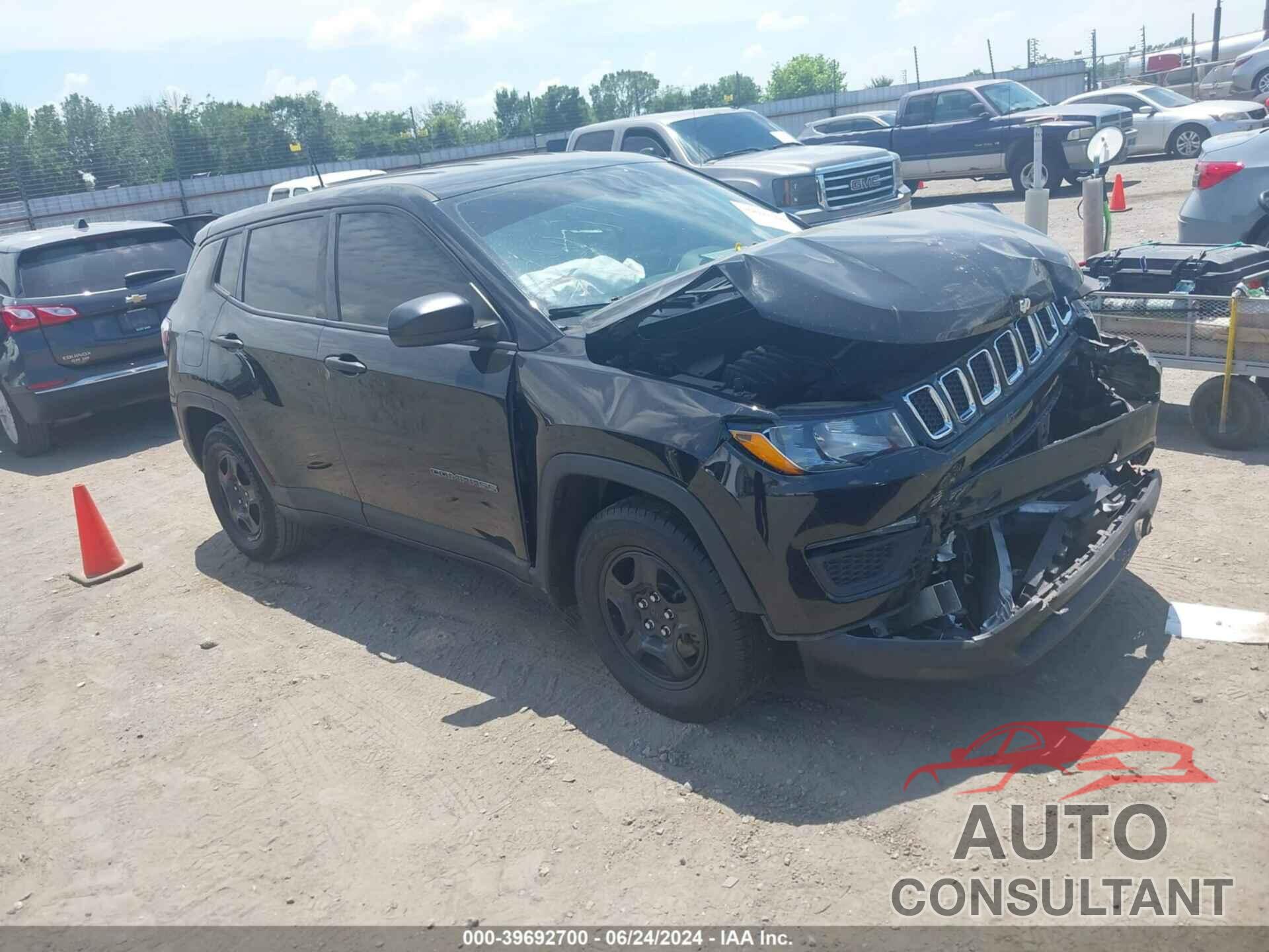 JEEP NEW COMPASS 2017 - 3C4NJCABXHT652322