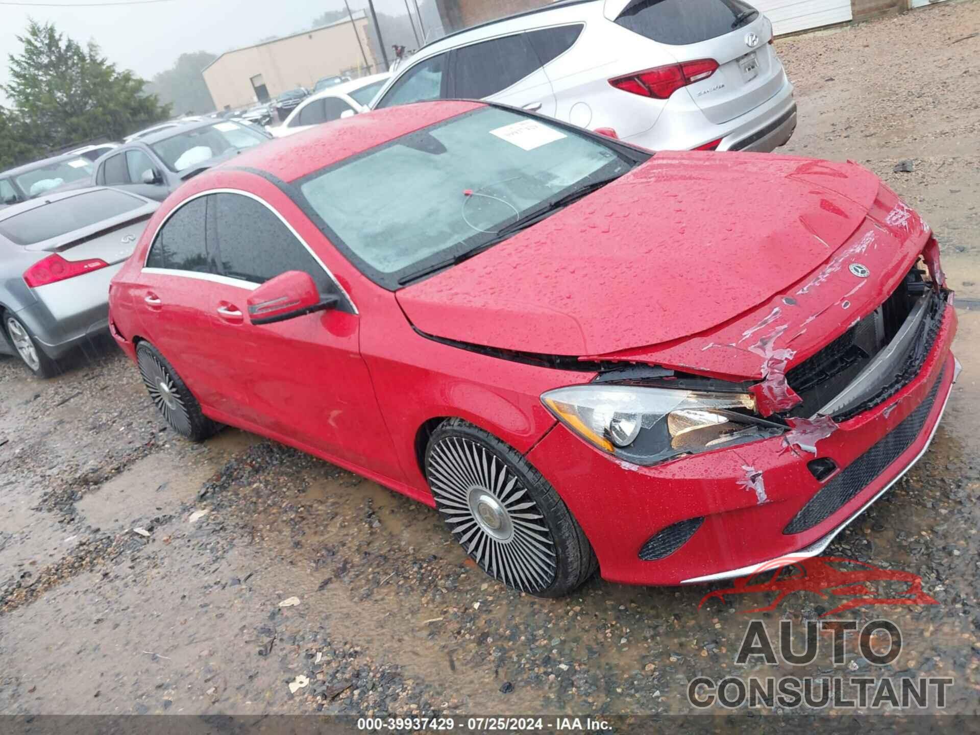 MERCEDES-BENZ CLA 250 2019 - WDDSJ4EB2KN743052