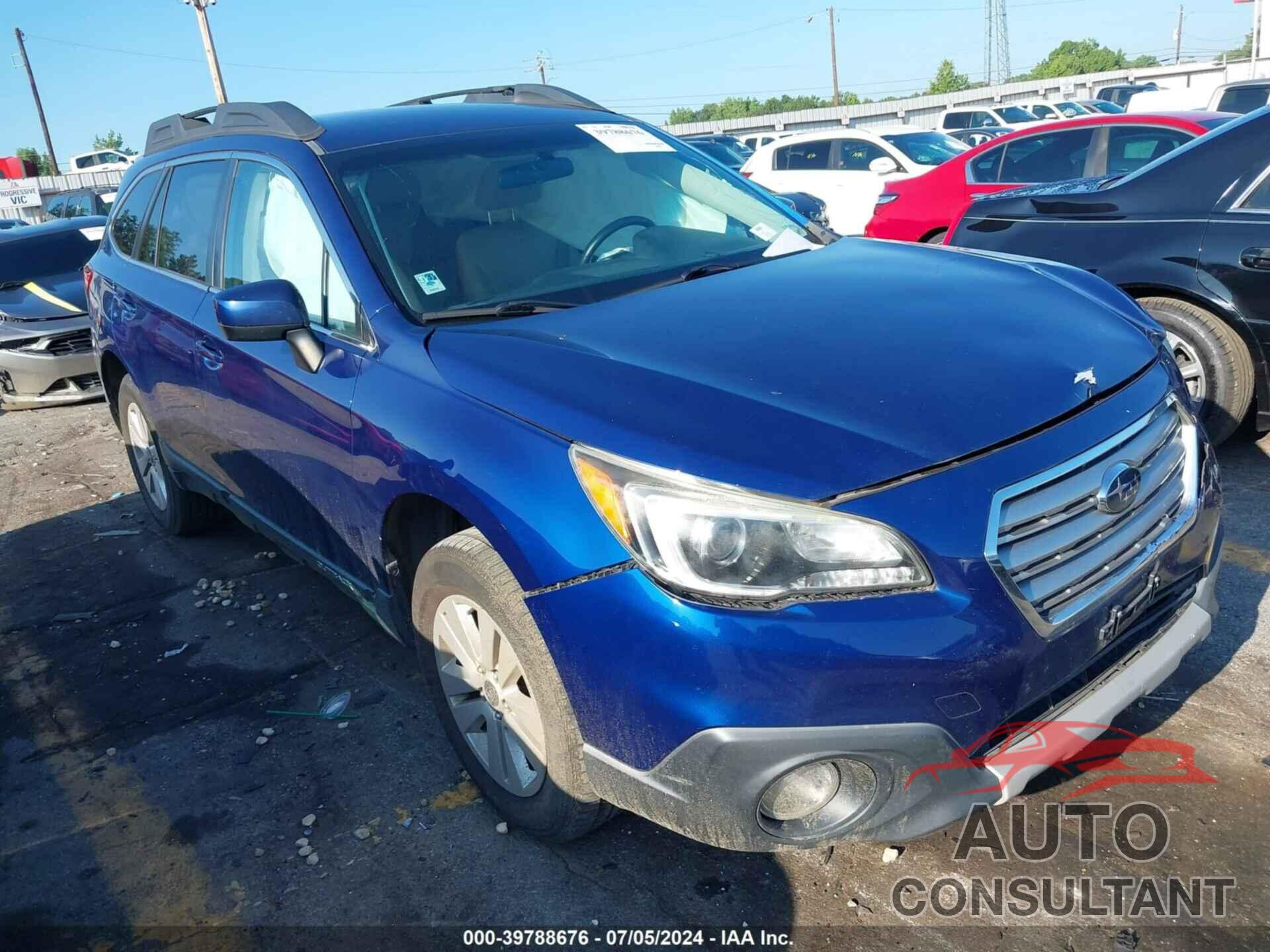SUBARU OUTBACK 2016 - 4S4BSBCC7G3232555