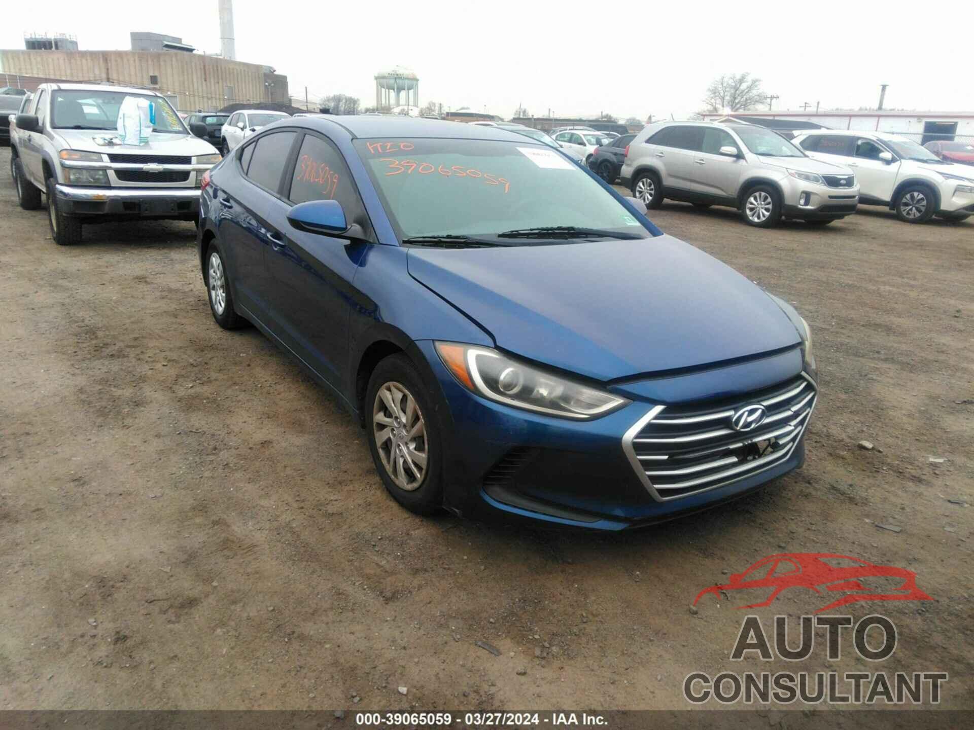 HYUNDAI ELANTRA 2017 - 5NPD74LF7HH144292