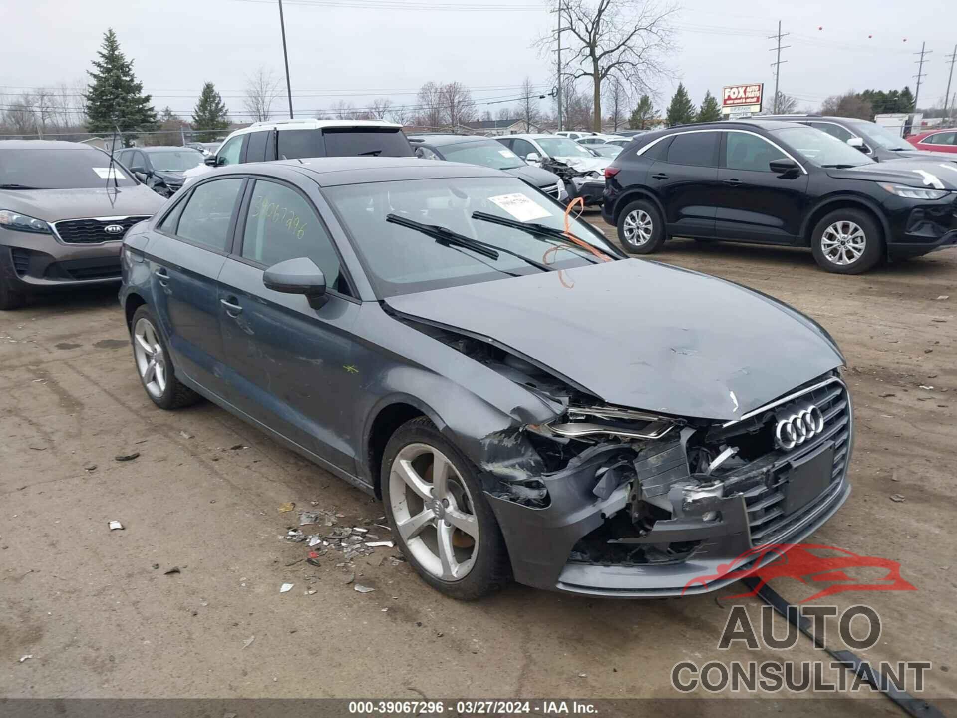 AUDI A3 2016 - WAUA7GFF4G1030978