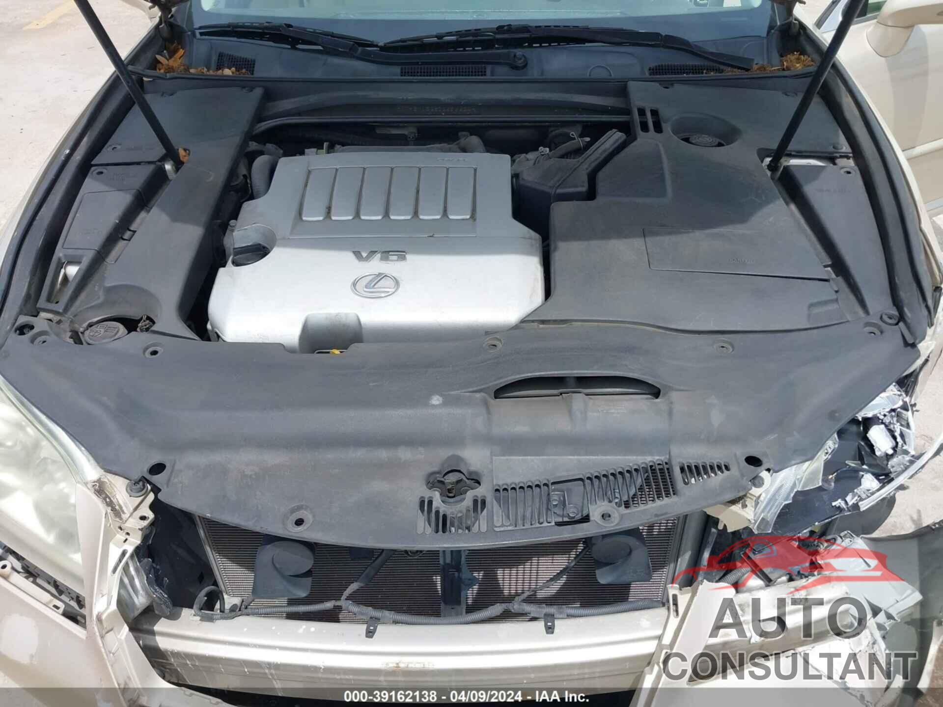 LEXUS ES 350 2012 - JTHBK1EG8C2496624