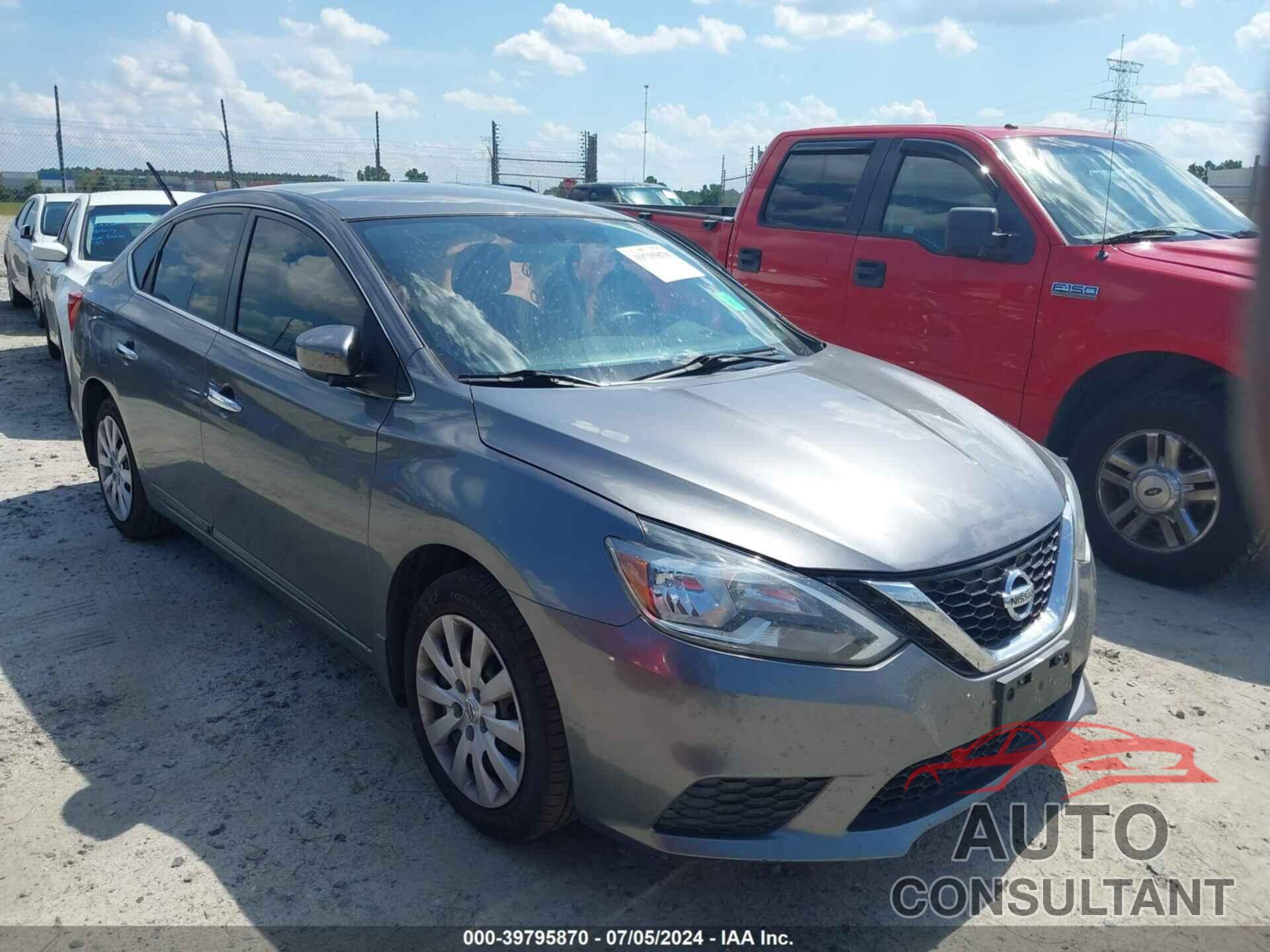 NISSAN SENTRA 2016 - 3N1AB7AP1GY229163