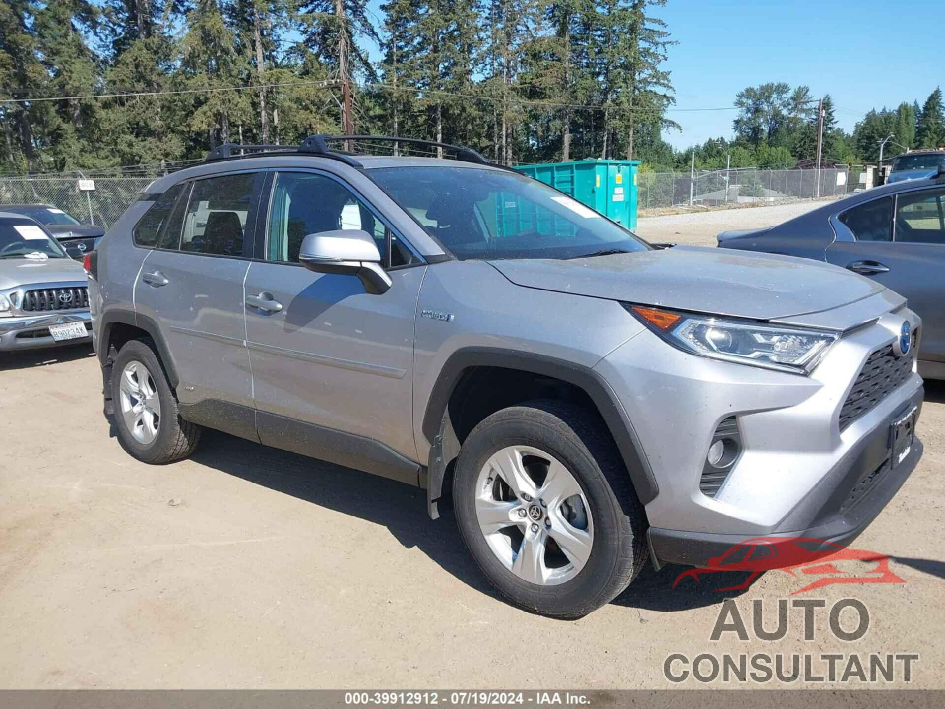 TOYOTA RAV4 HYBRID 2021 - 4T3R6RFV9MU029673