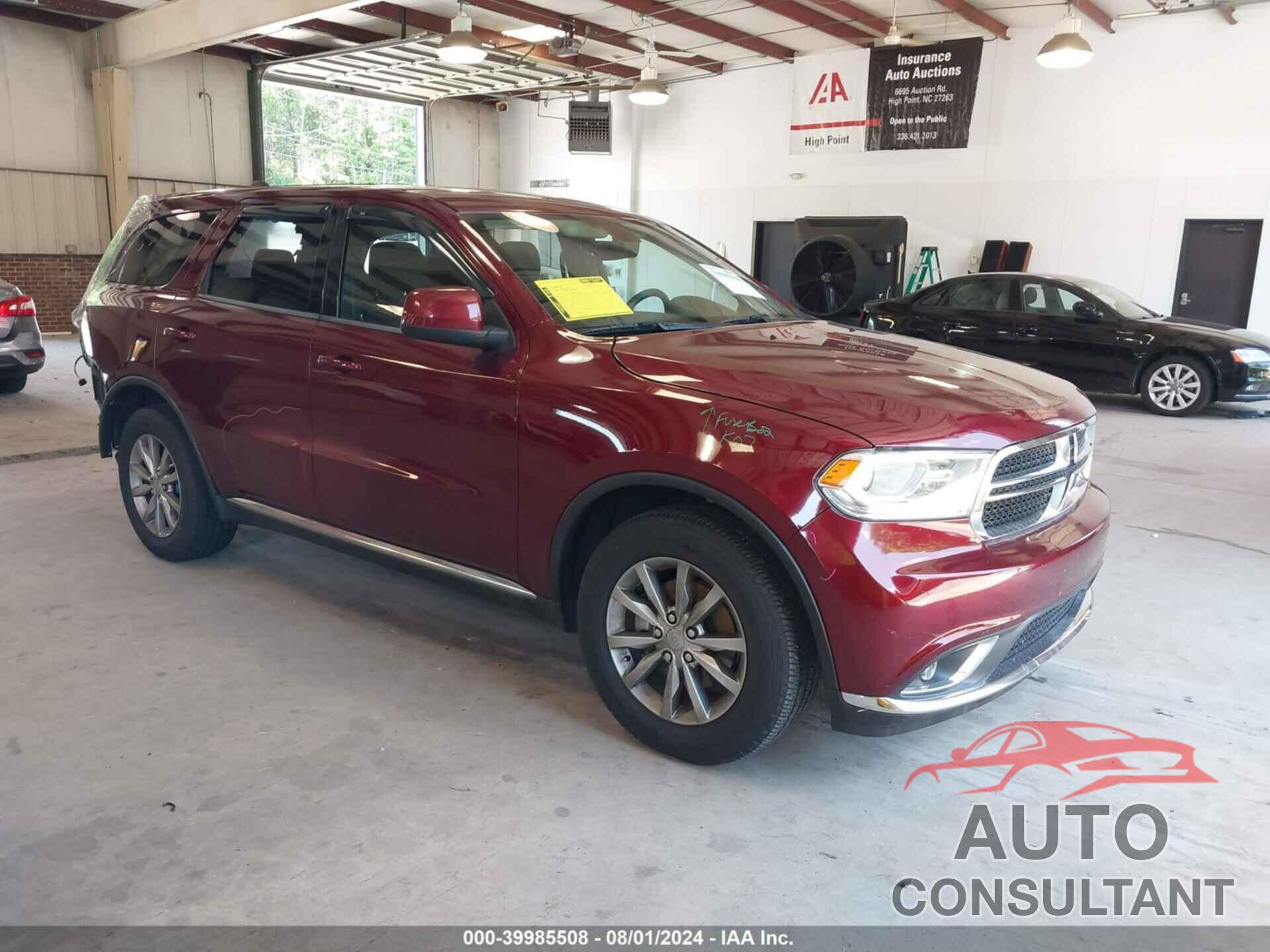 DODGE DURANGO 2017 - 1C4RDHAG5HC610900
