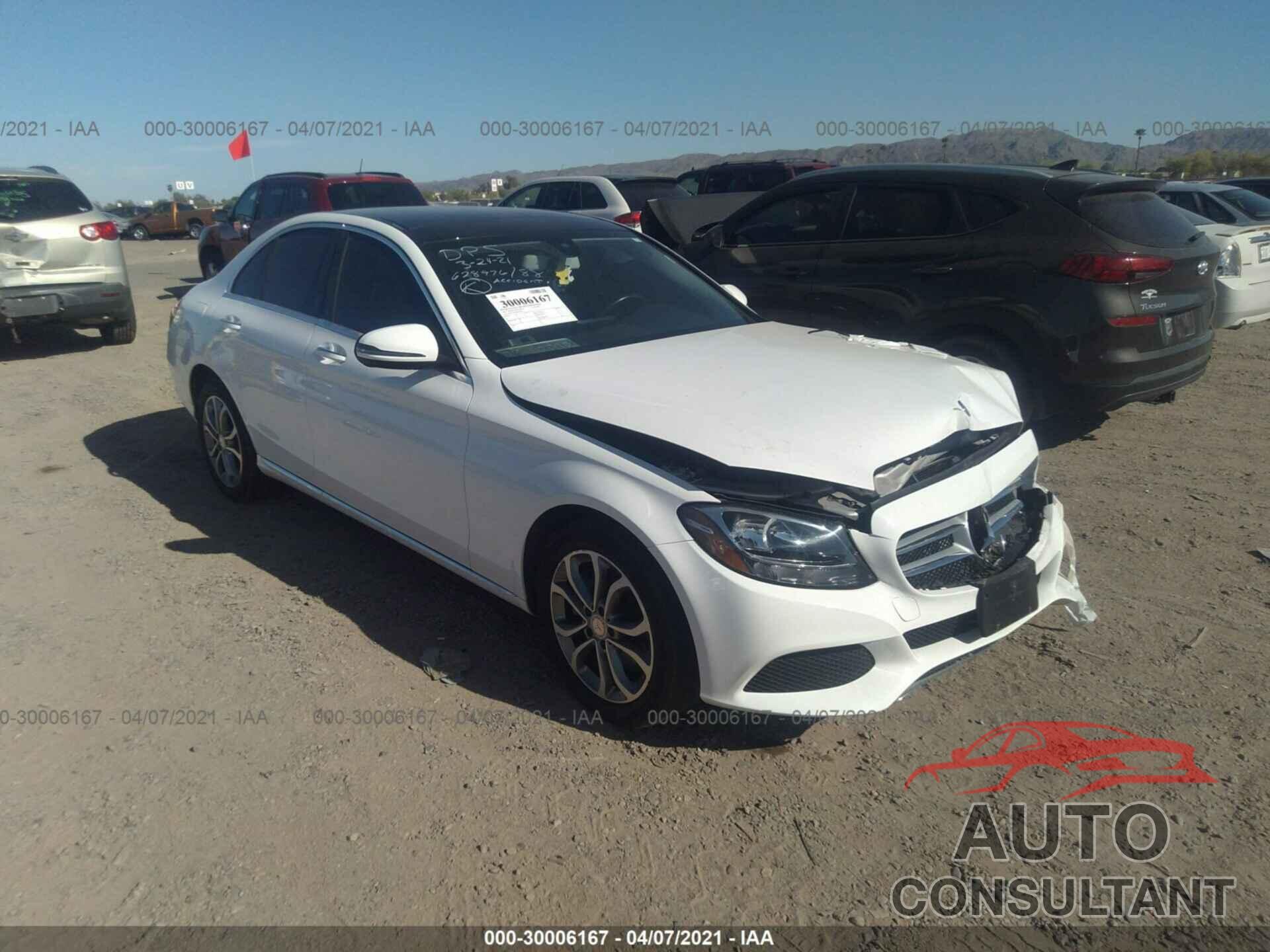 MERCEDES-BENZ C-CLASS 2017 - 55SWF4KB1HU181541