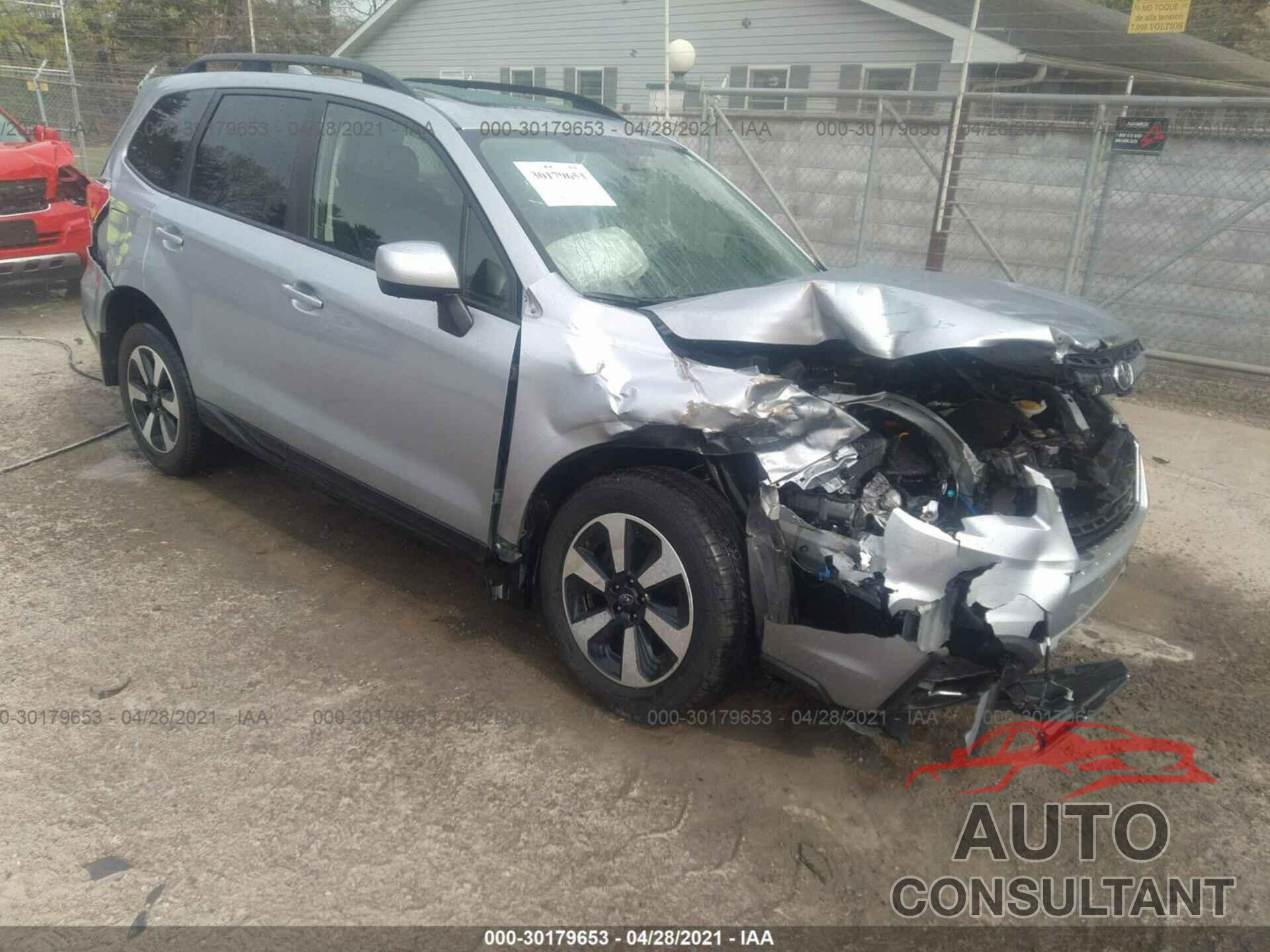 SUBARU FORESTER 2018 - JF2SJAGC9JH604405