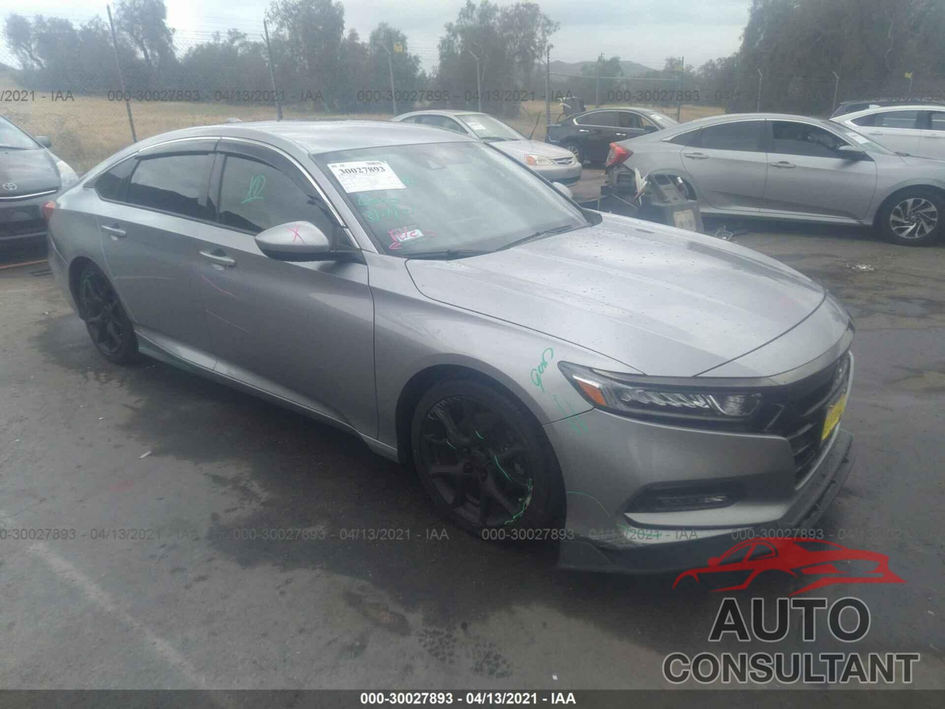 HONDA ACCORD SEDAN 2018 - 1HGCV1F30JA090592