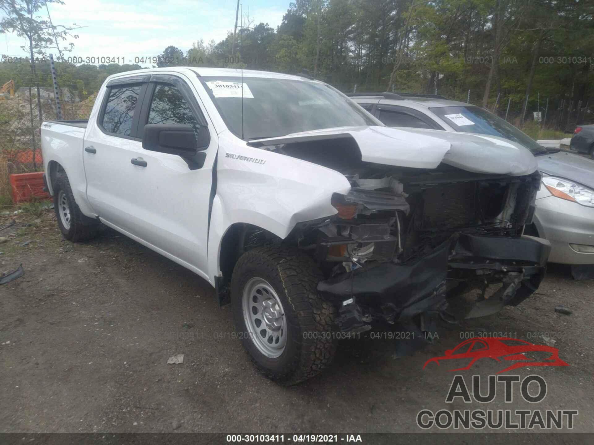 CHEVROLET SILVERADO 1500 2019 - 1GCPYAEH7KZ210637