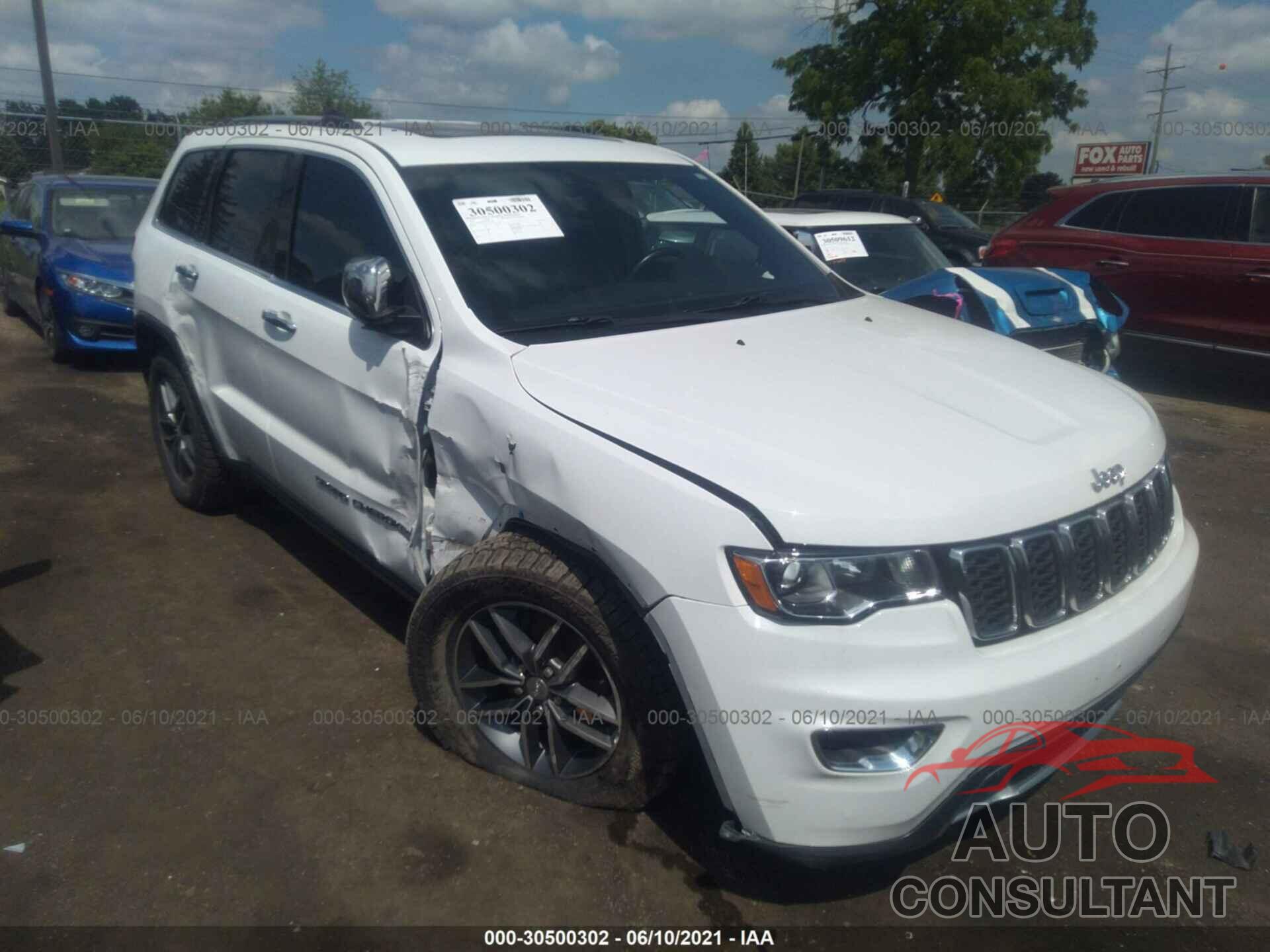 JEEP GRAND CHEROKEE 2017 - 1C4RJFBG1HC671219