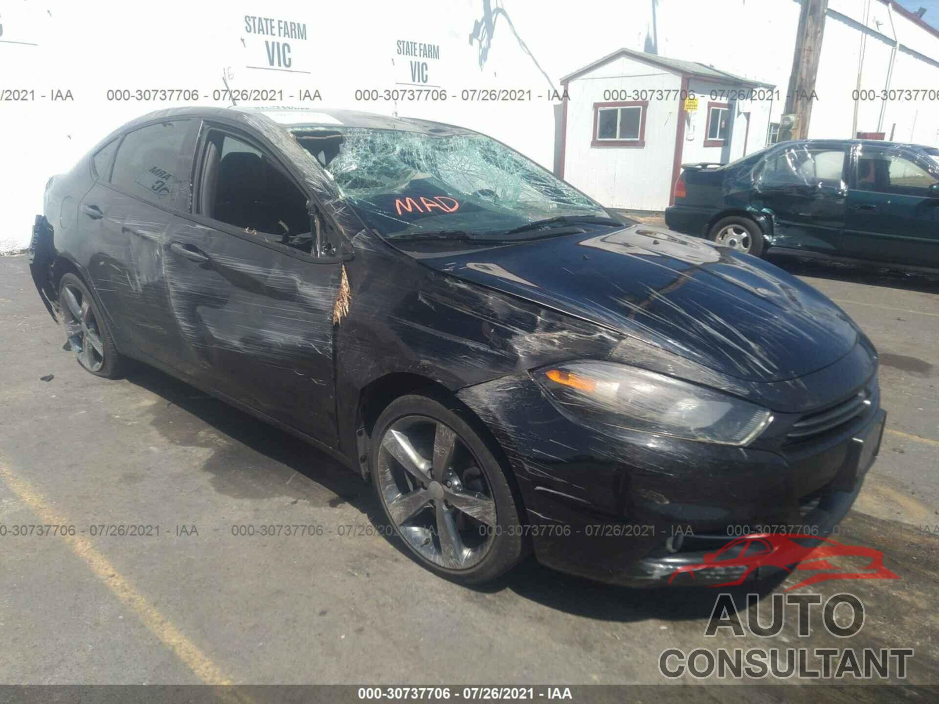 DODGE DART 2016 - 1C3CDFEB5GD577838