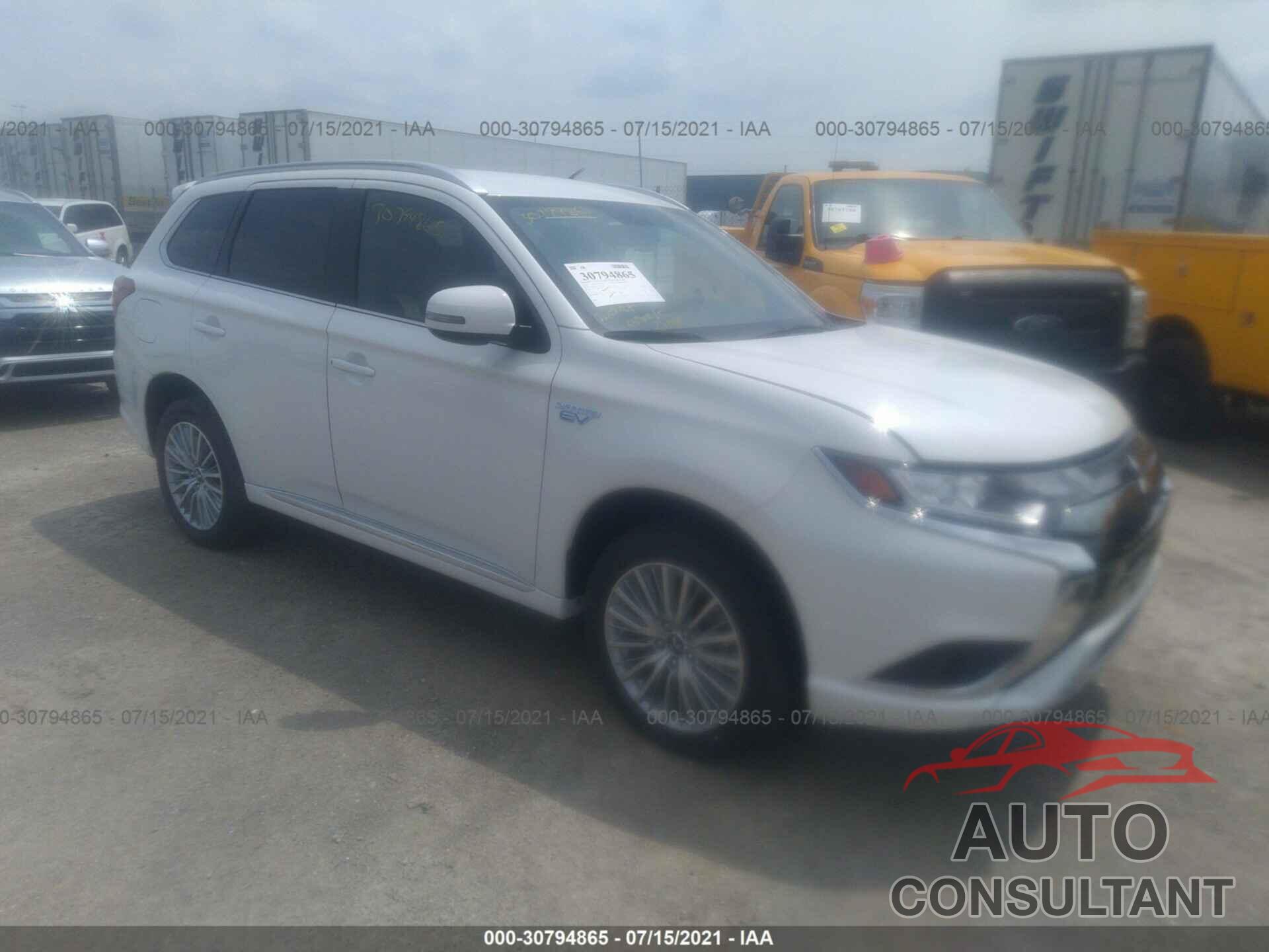 MITSUBISHI OUTLANDER PHEV 2019 - JA4J24A5XKZ054530