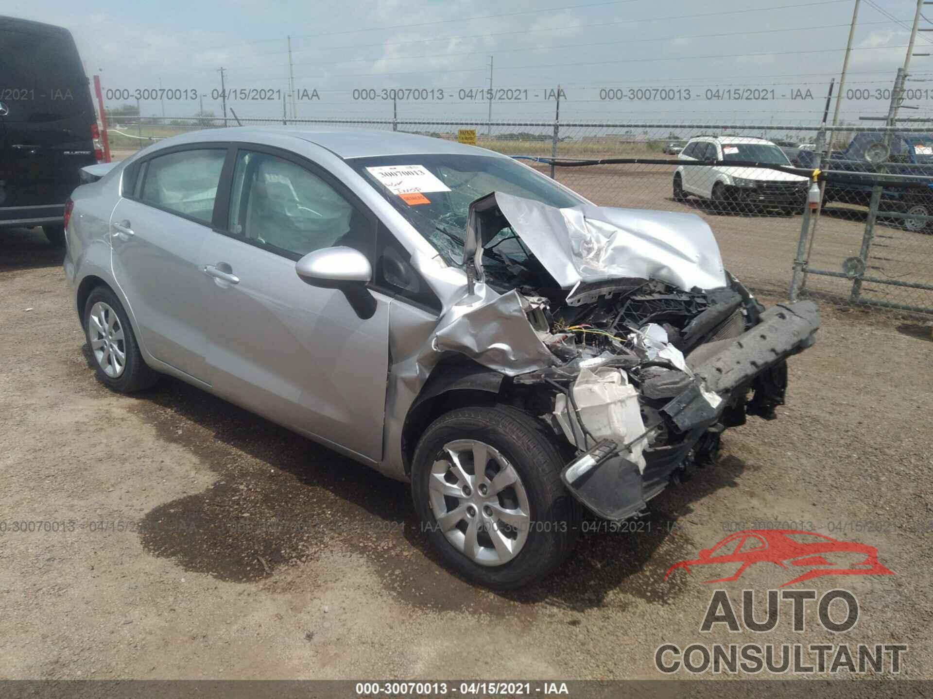 KIA RIO 2016 - KNADM4A3XG6666129