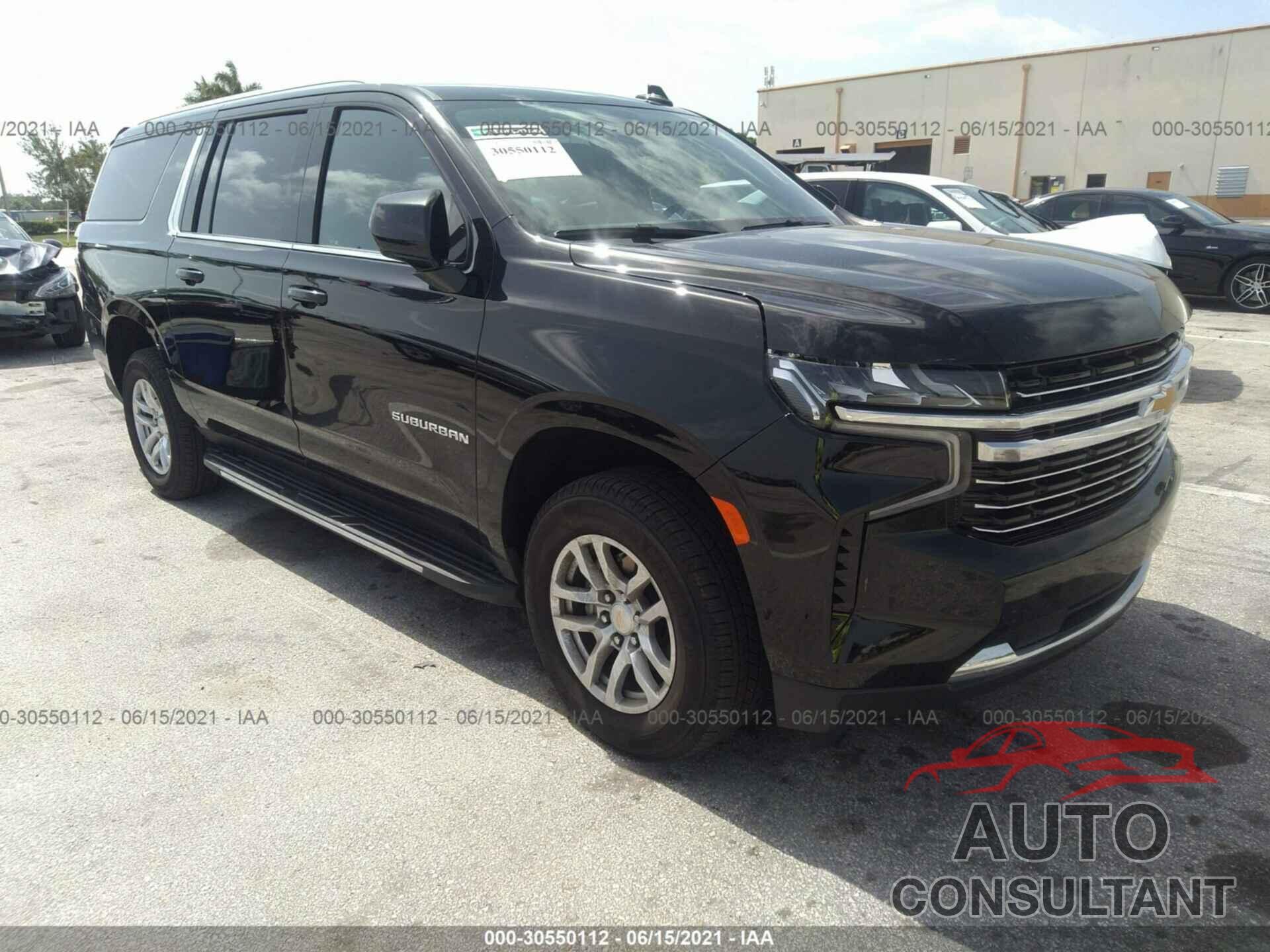 CHEVROLET SUBURBAN 2021 - 1GNSCCKD3MR263531