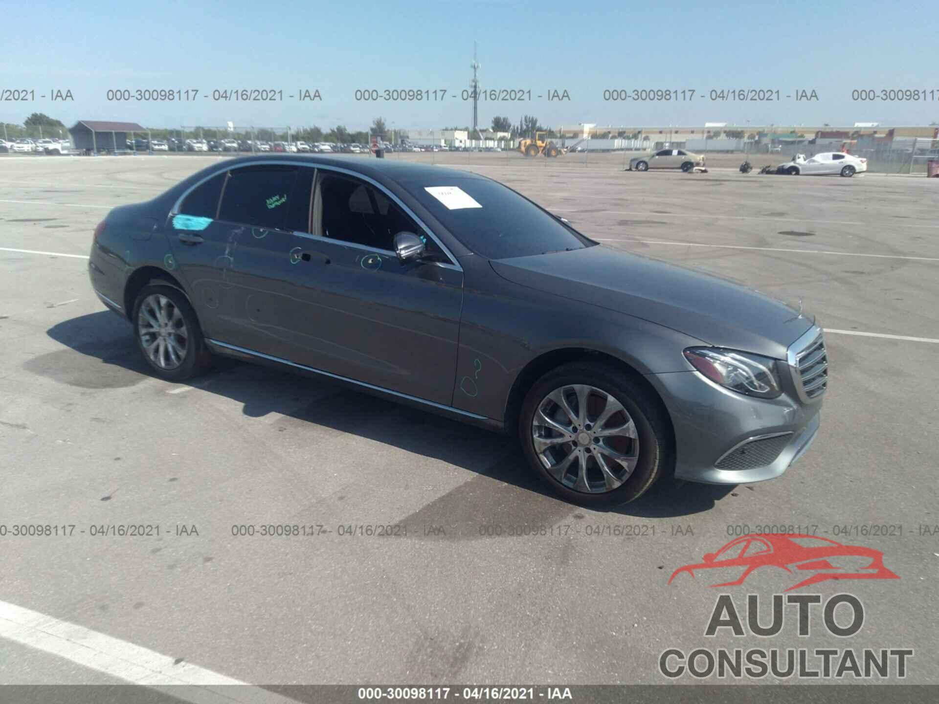 MERCEDES-BENZ E-CLASS 2017 - WDDZF4JB9HA223145