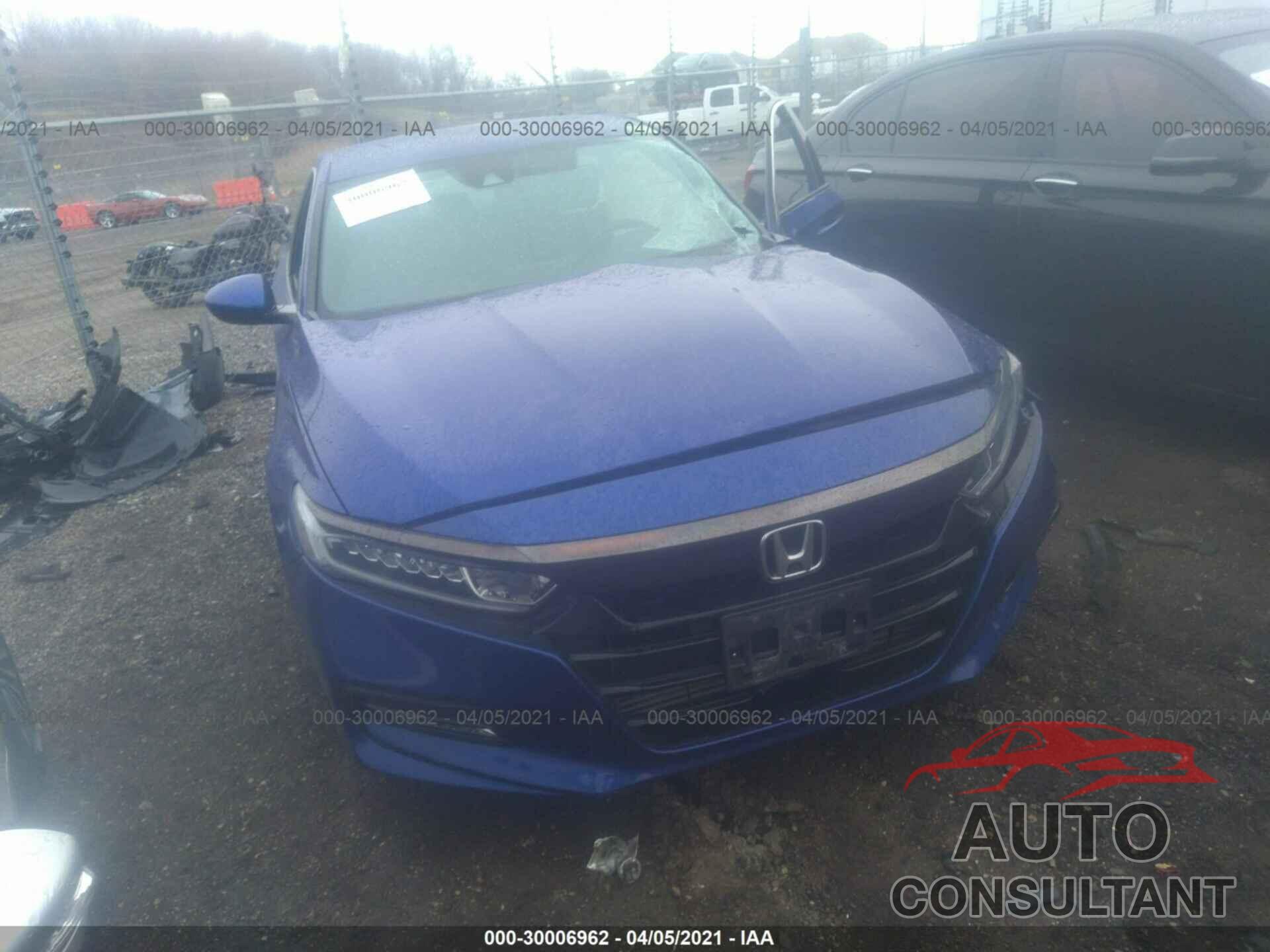 HONDA ACCORD SEDAN 2018 - 1HGCV1F30JA073971