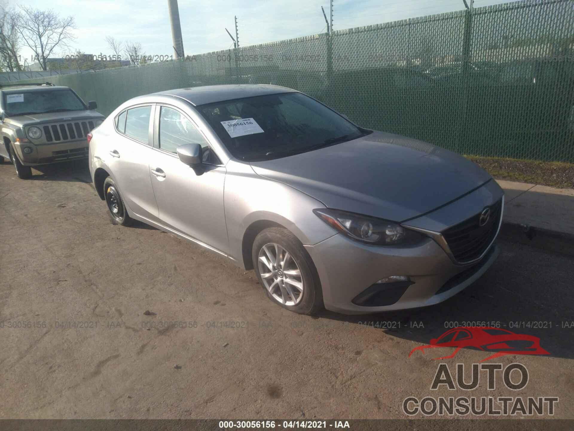 MAZDA MAZDA3 2016 - JM1BM1U72G1291597