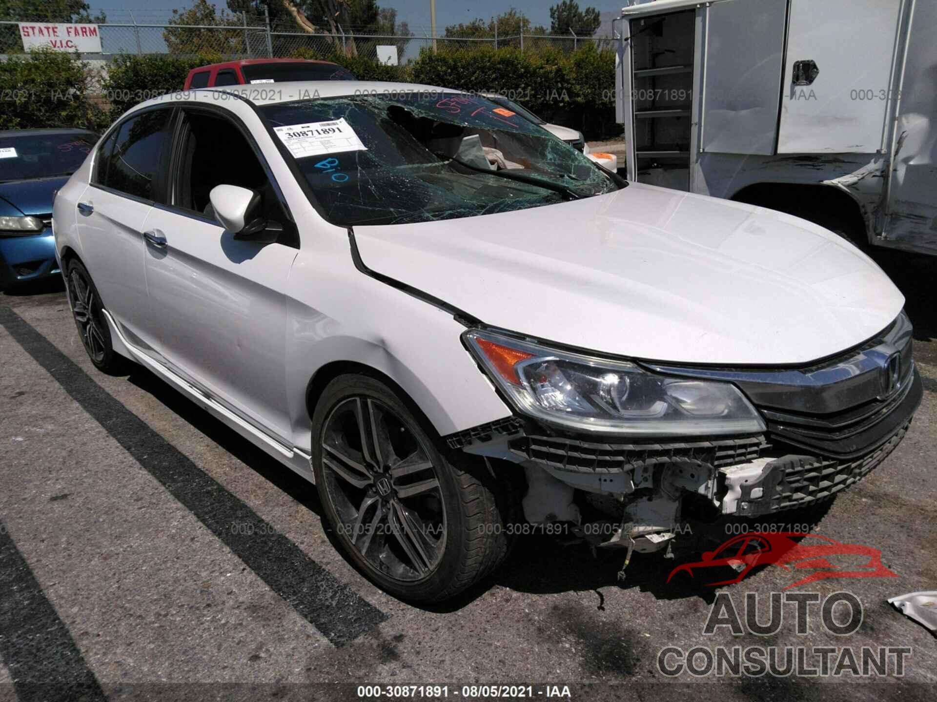 HONDA ACCORD SEDAN 2017 - 1HGCR2F10HA027883