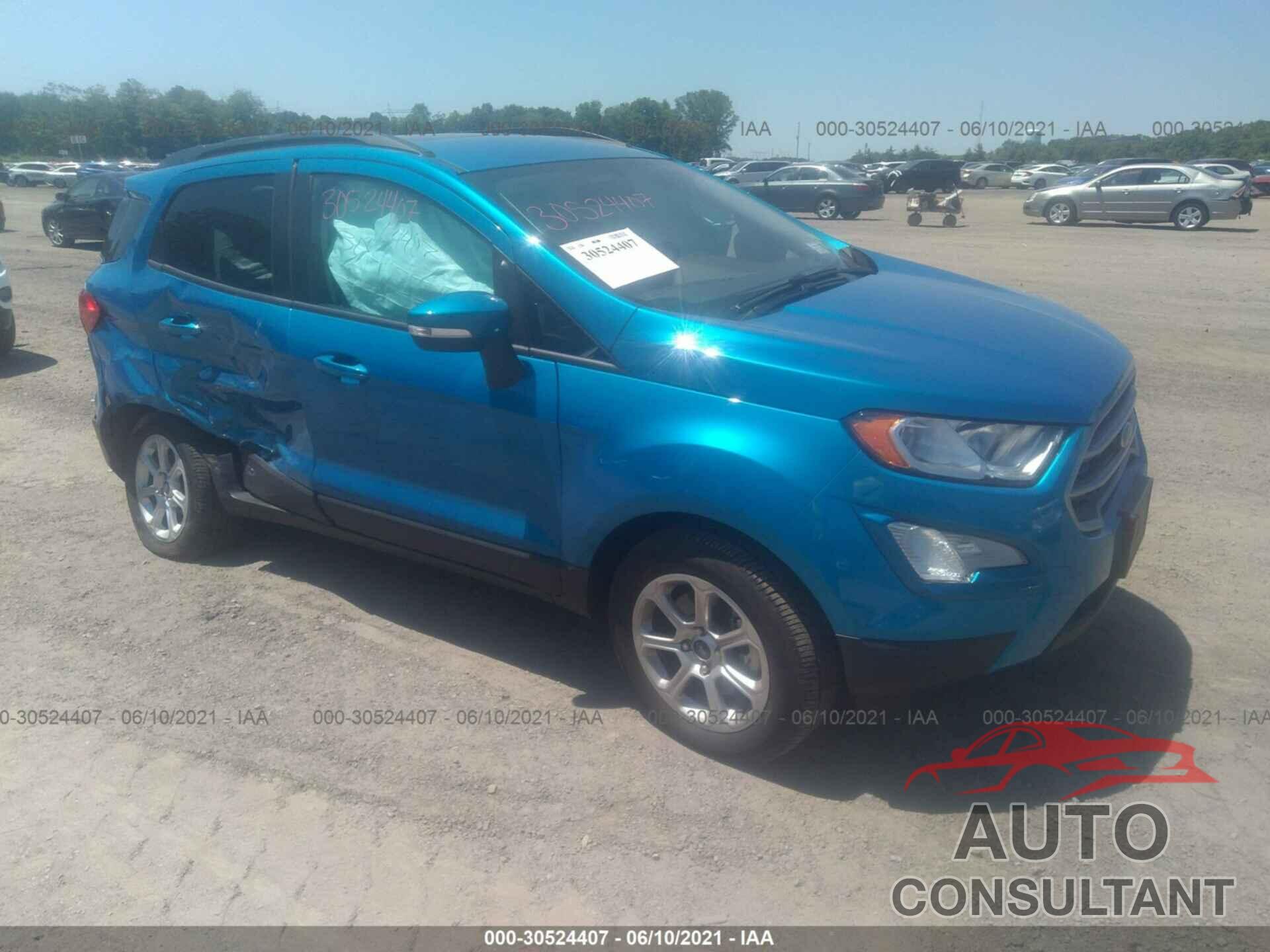 FORD ECOSPORT 2020 - MAJ6S3GL6LC343846