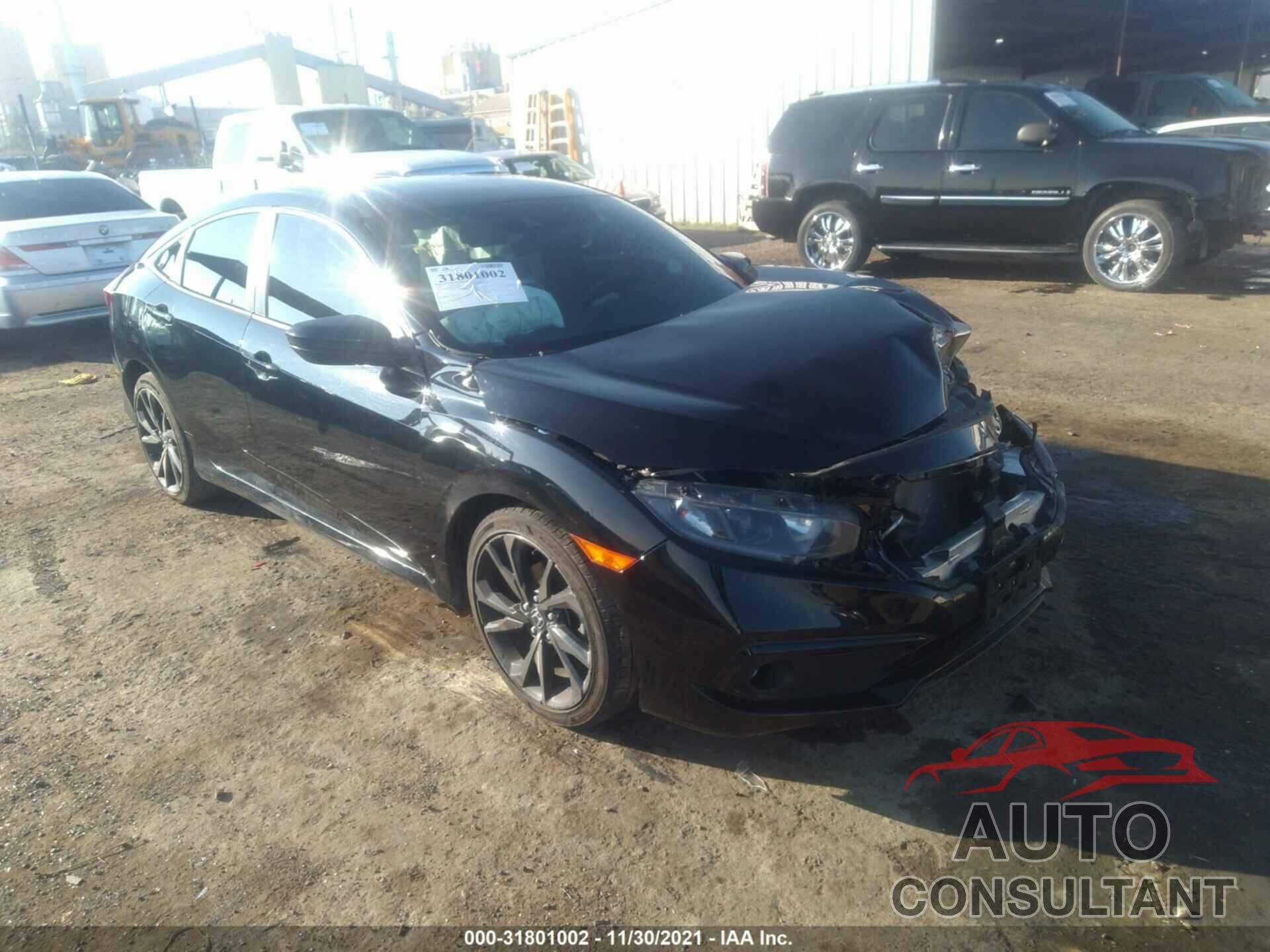 HONDA CIVIC SEDAN 2020 - 19XFC2F87LE210147