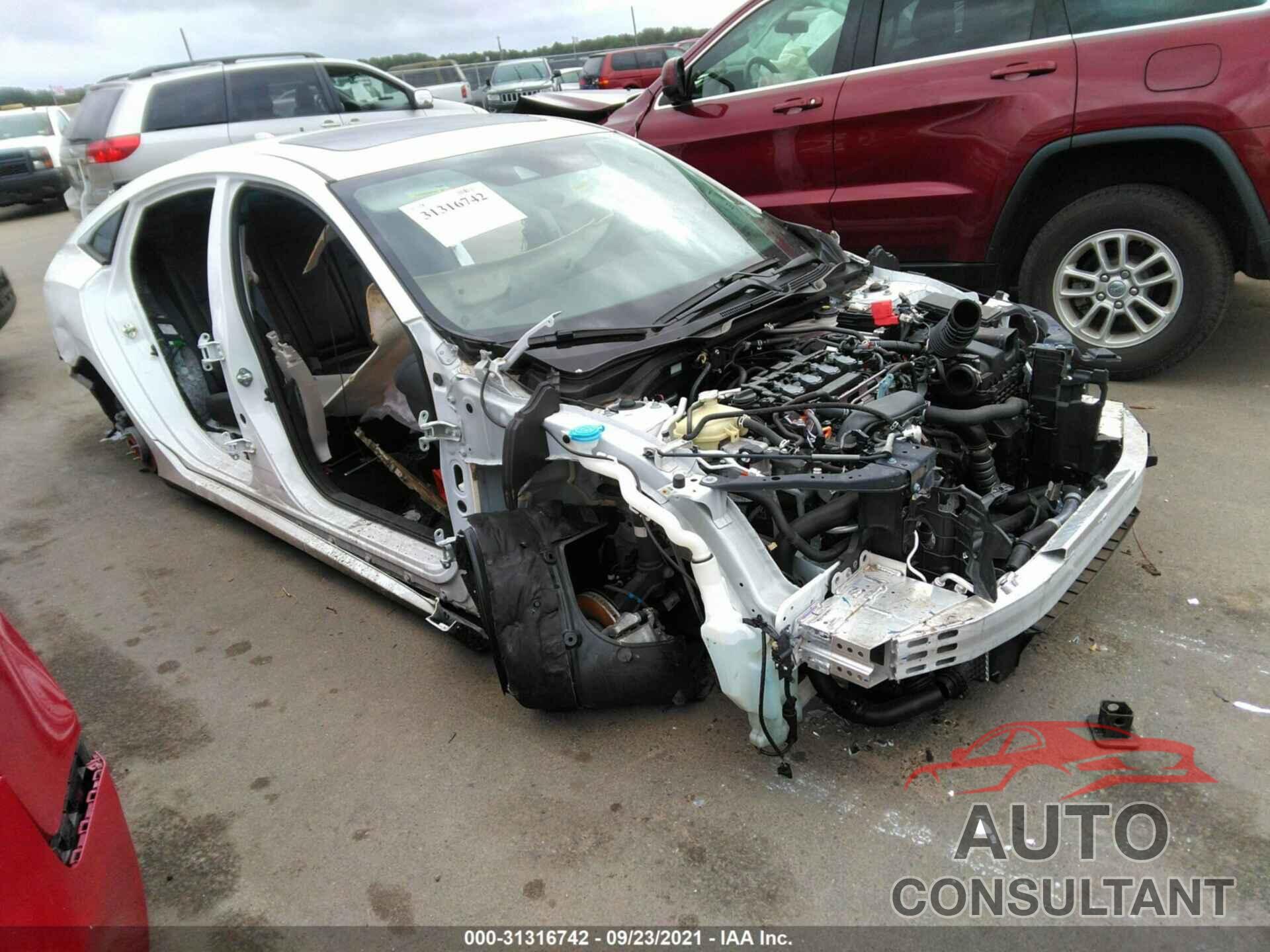 HONDA CIVIC SEDAN 2020 - 19XFC1F71LE218441