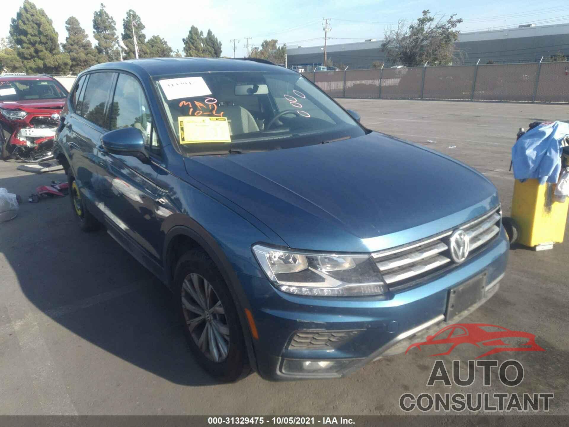 VOLKSWAGEN TIGUAN 2018 - 3VV1B7AX6JM021664