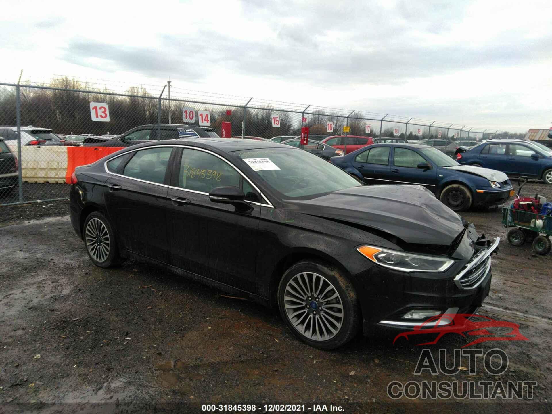 FORD FUSION 2017 - 3FA6P0T98HR389259