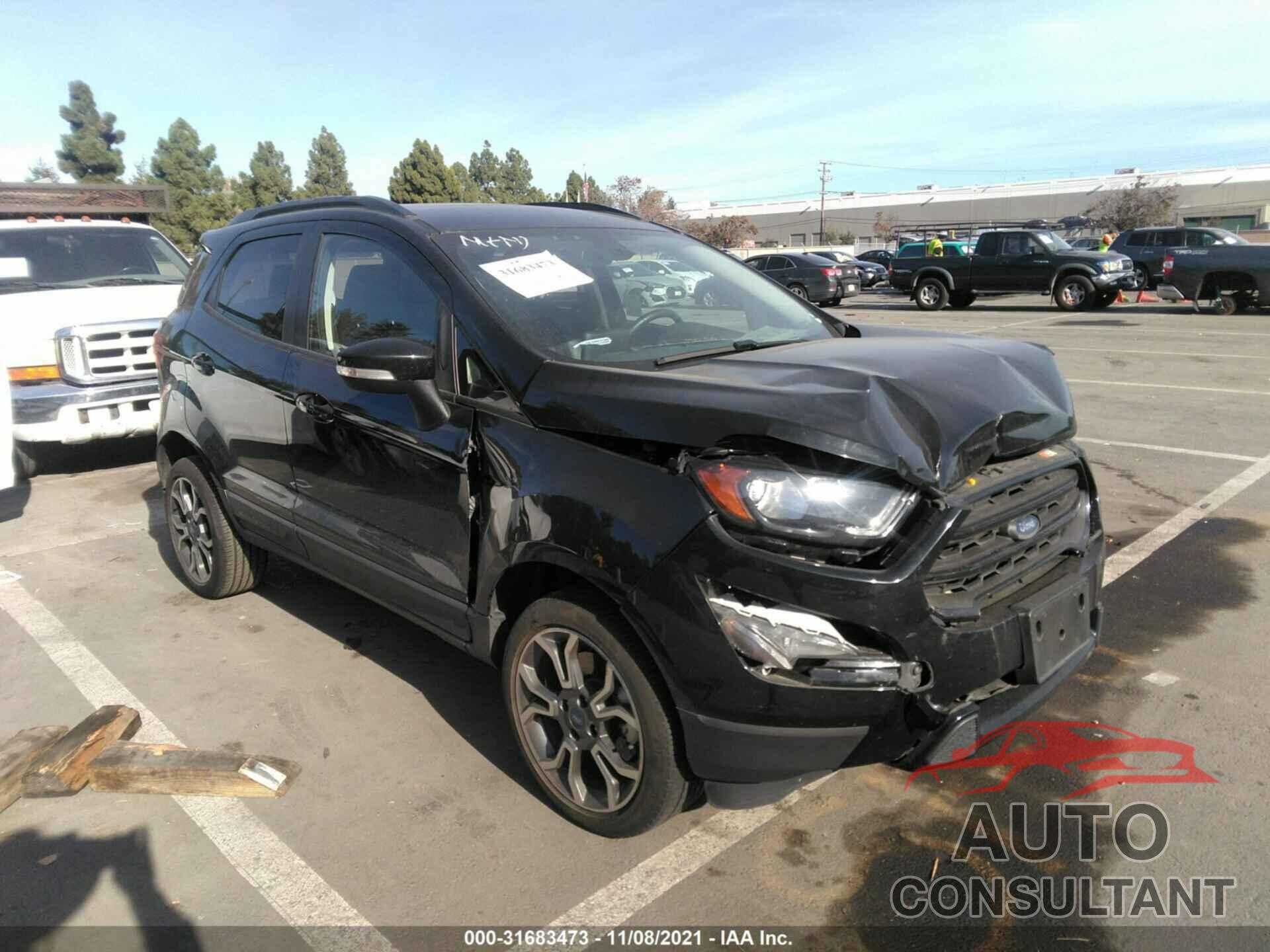 FORD ECOSPORT 2019 - MAJ6S3JL0KC297583