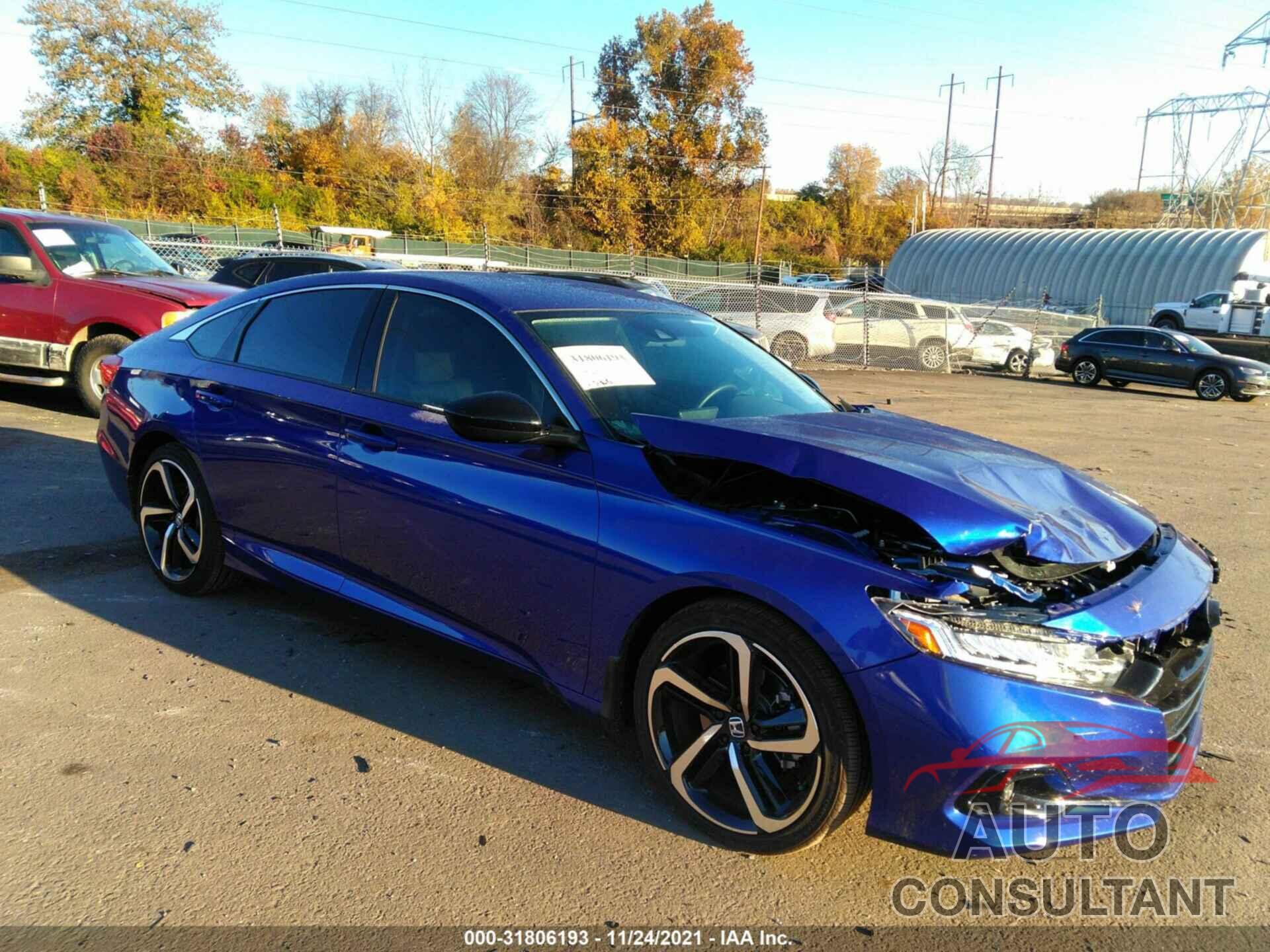 HONDA ACCORD SEDAN 2021 - 1HGCV1F47MA086052