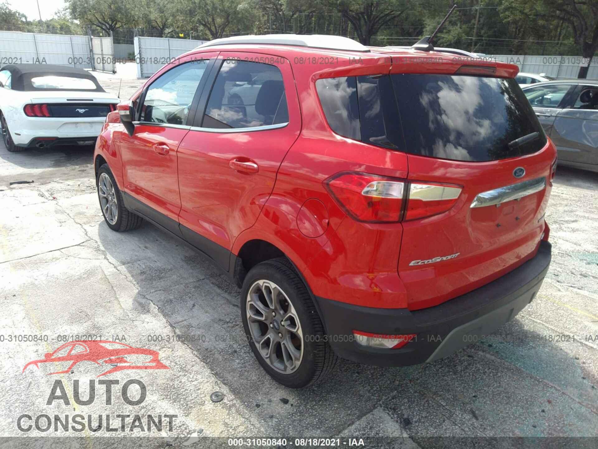 FORD ECOSPORT 2020 - MAJ6S3KL8LC334900