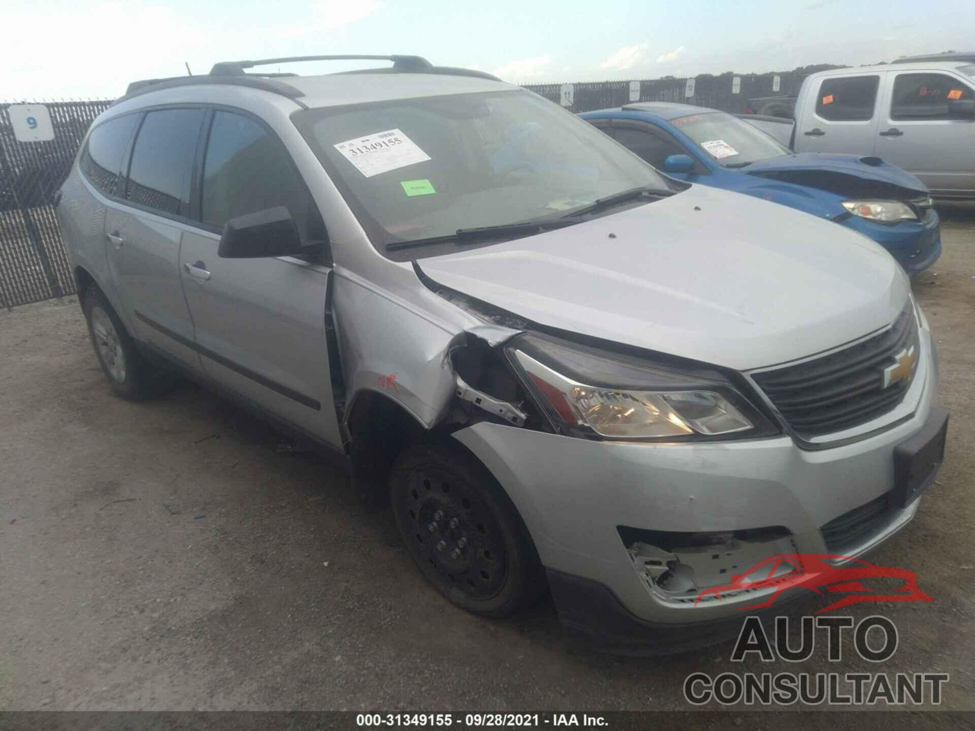 CHEVROLET TRAVERSE 2016 - 1GNKRFKD1GJ181459