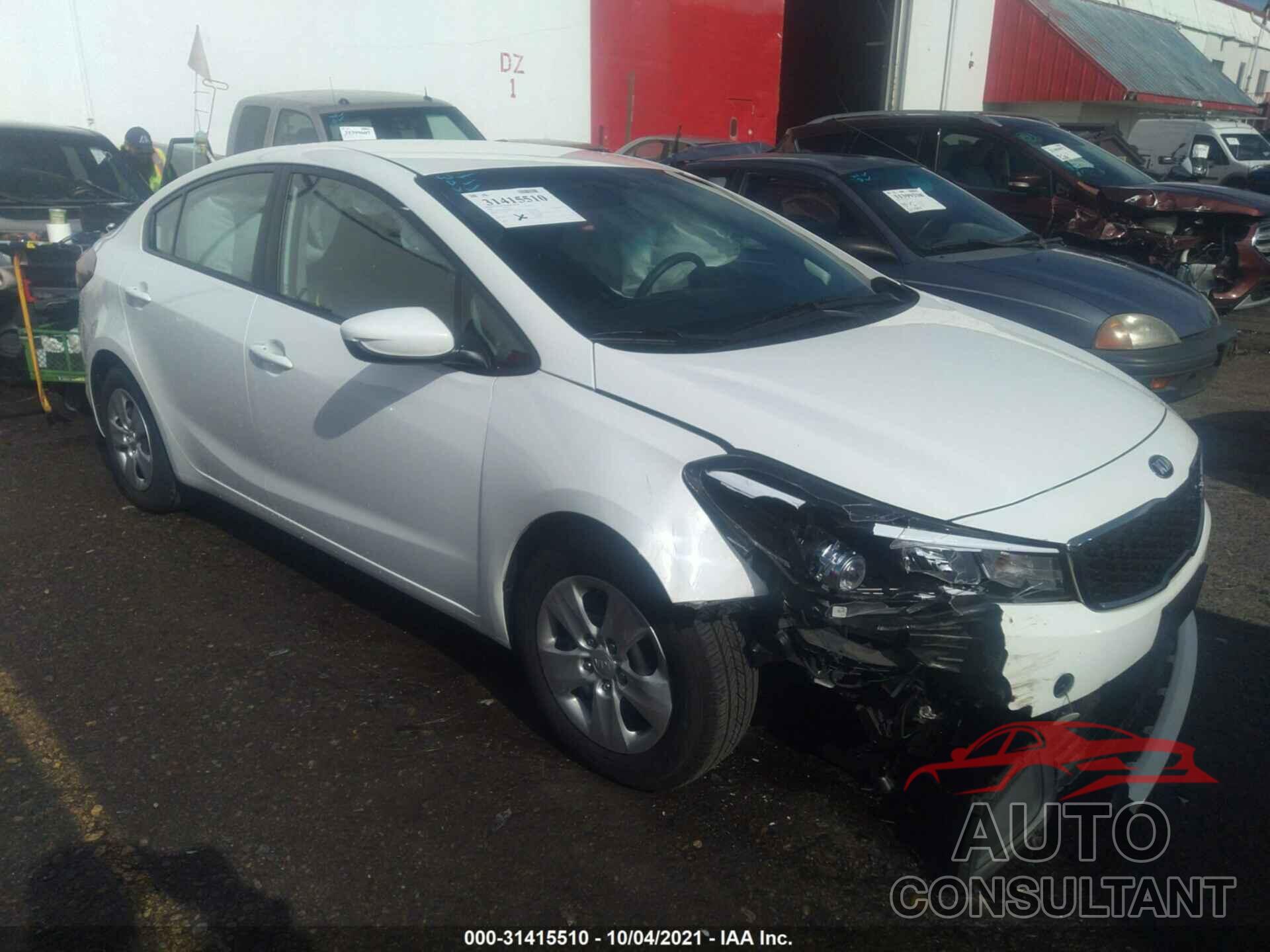 KIA FORTE 2017 - 3KPFK4A79HE093983
