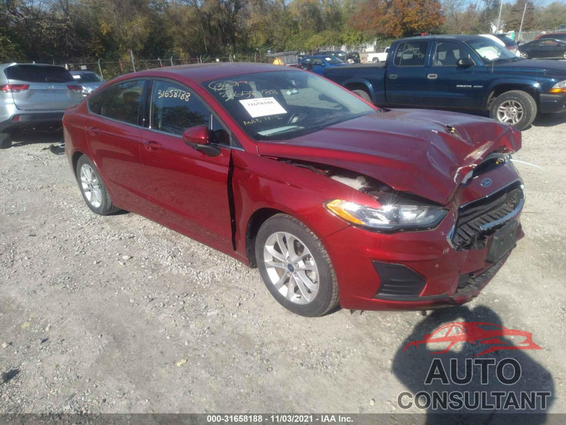 FORD FUSION 2019 - 3FA6P0HD7KR258814