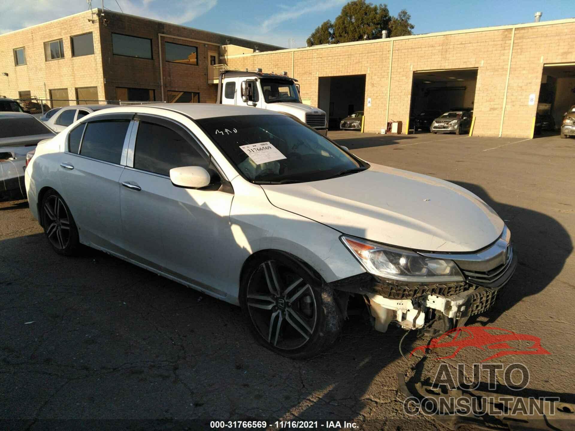 HONDA ACCORD SEDAN 2017 - 1HGCR2F54HA308393