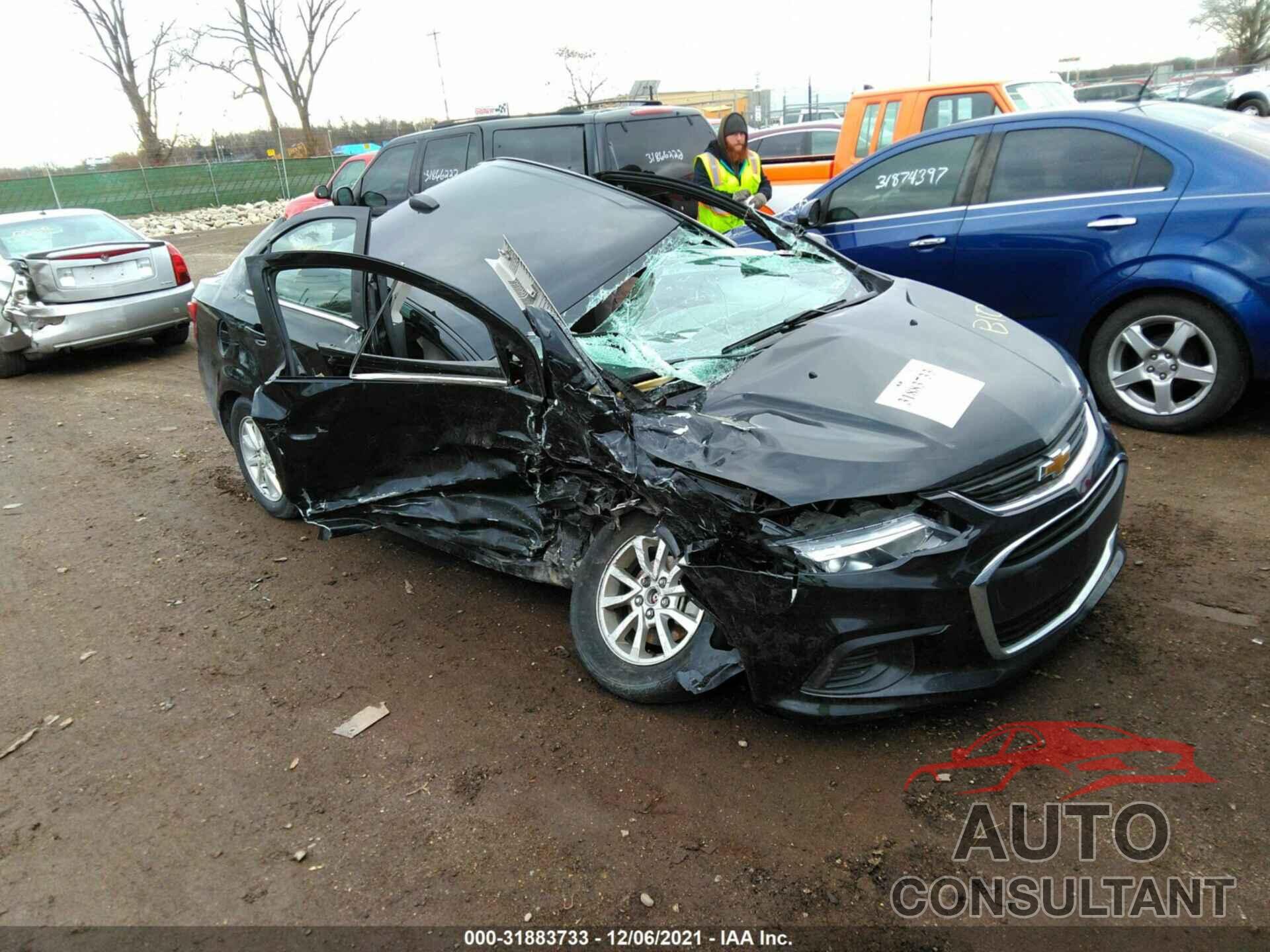 CHEVROLET SONIC 2020 - 1G1JD5SBXL4126182