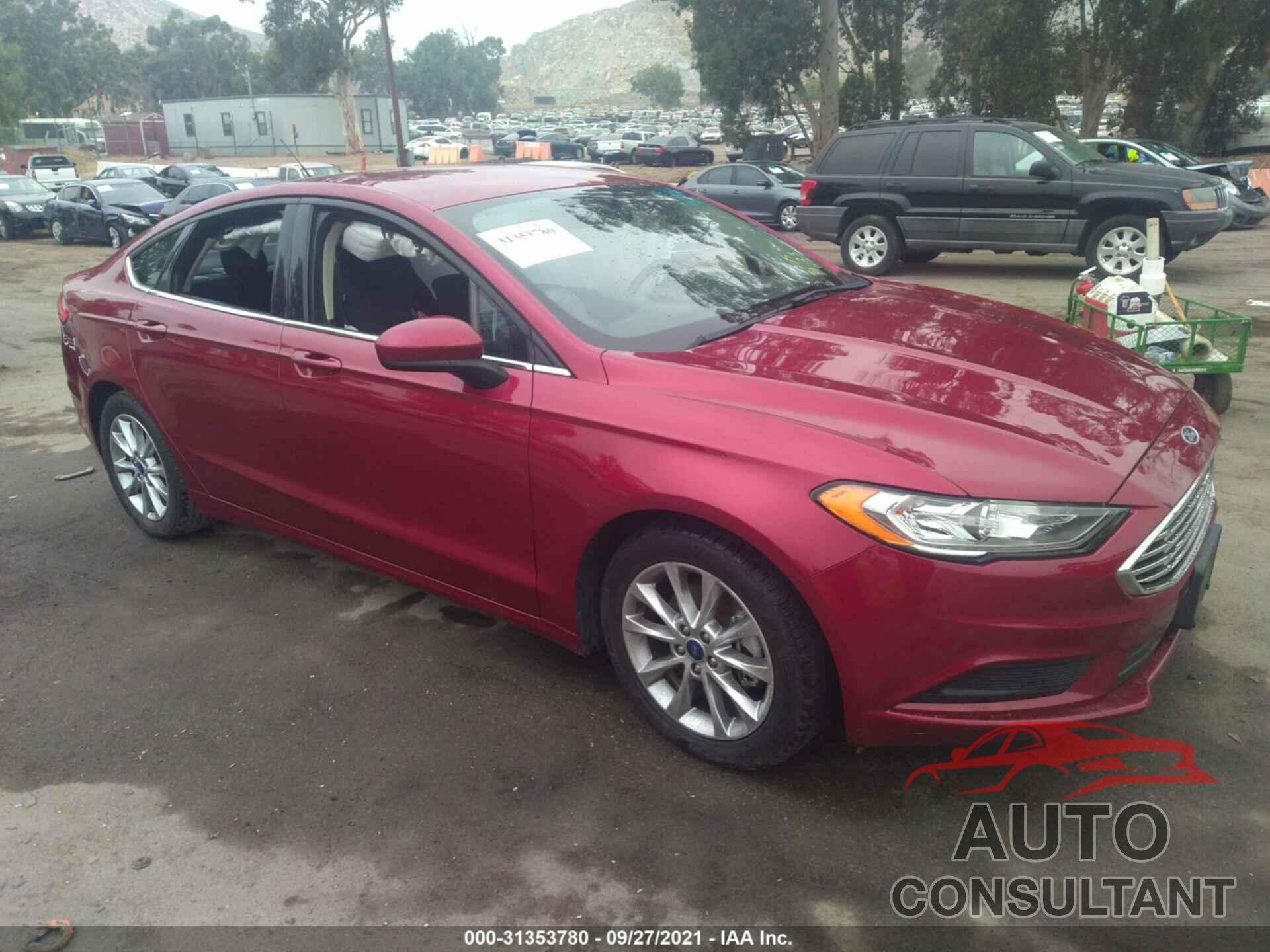 FORD FUSION 2017 - 3FA6P0H76HR373570