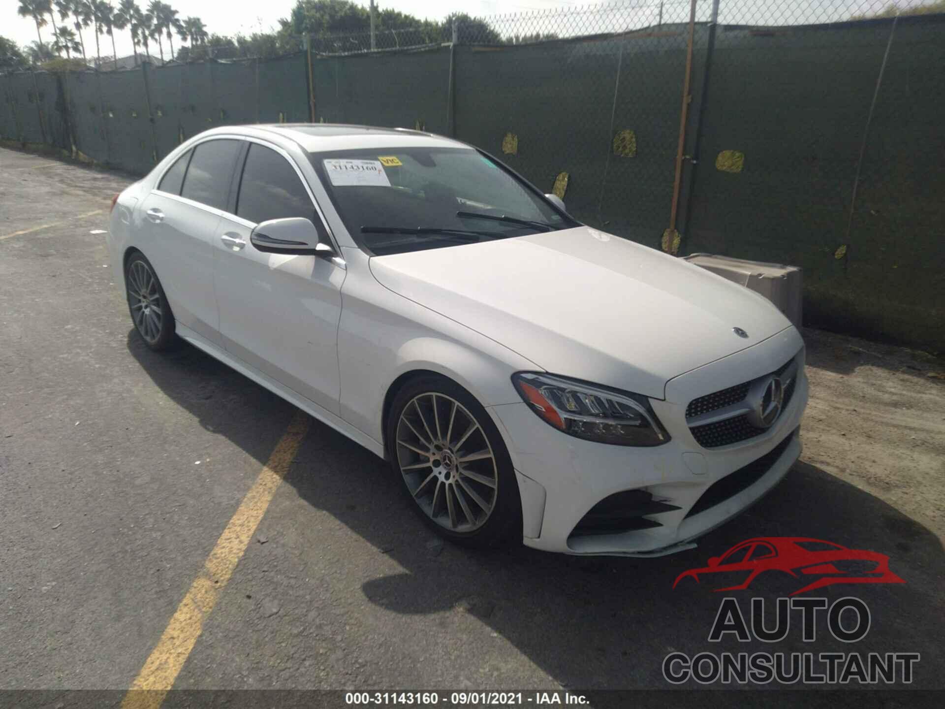 MERCEDES-BENZ C-CLASS 2019 - 55SWF8DB9KU321380