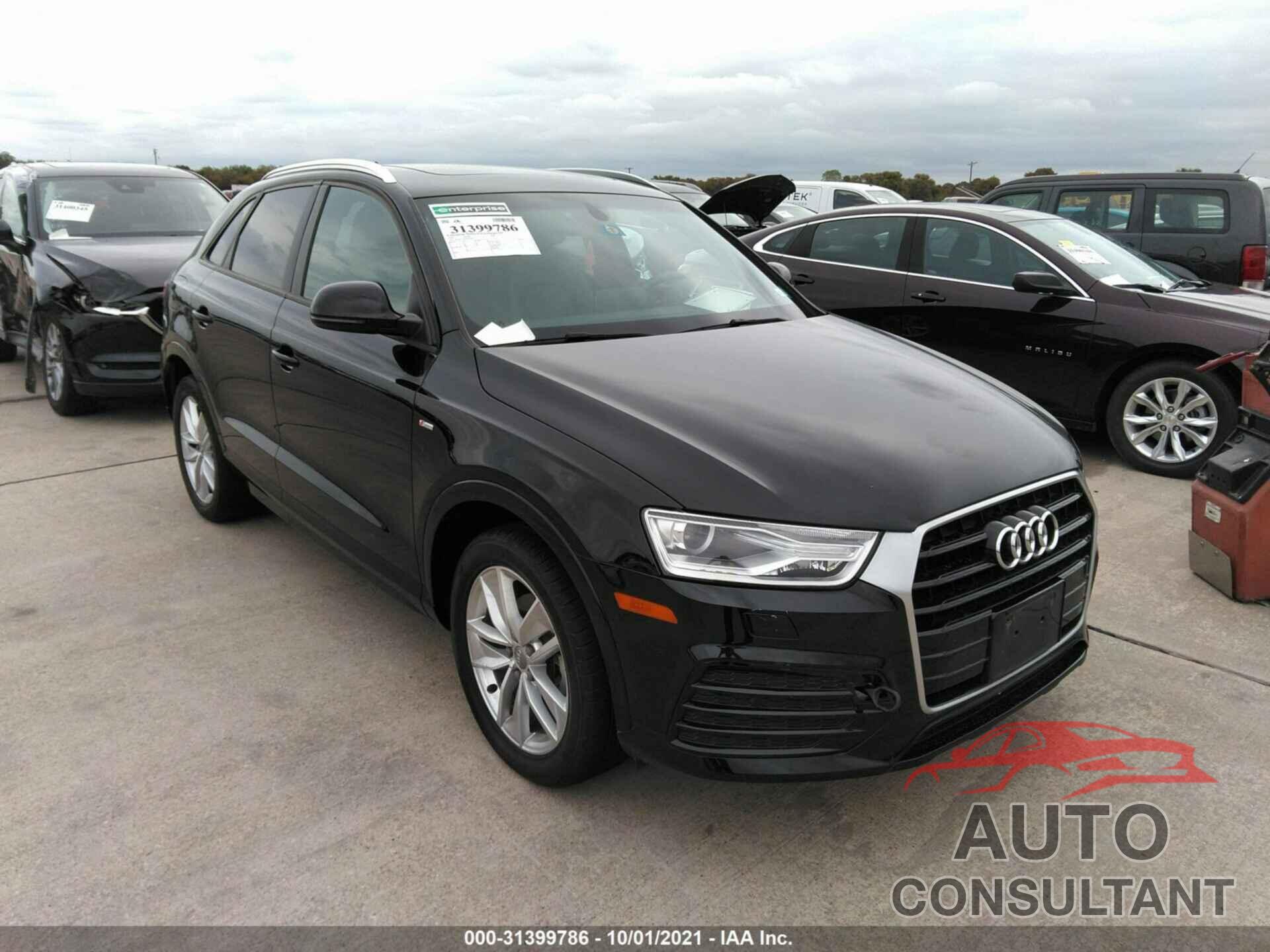 AUDI Q3 2018 - WA1BCCFS6JR002904