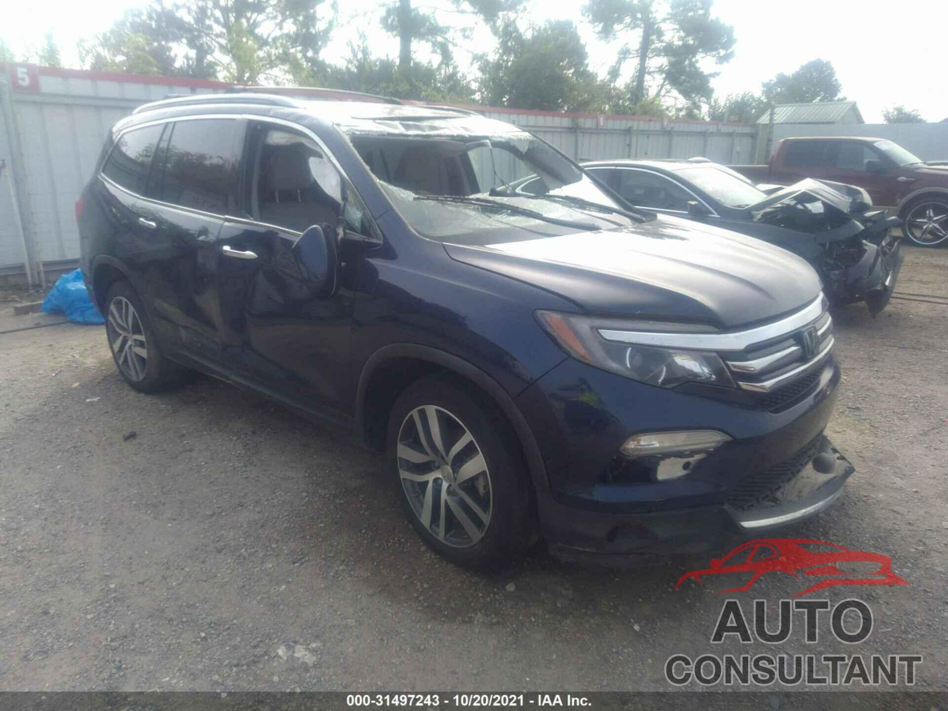 HONDA PILOT 2016 - 5FNYF6H00GB018969