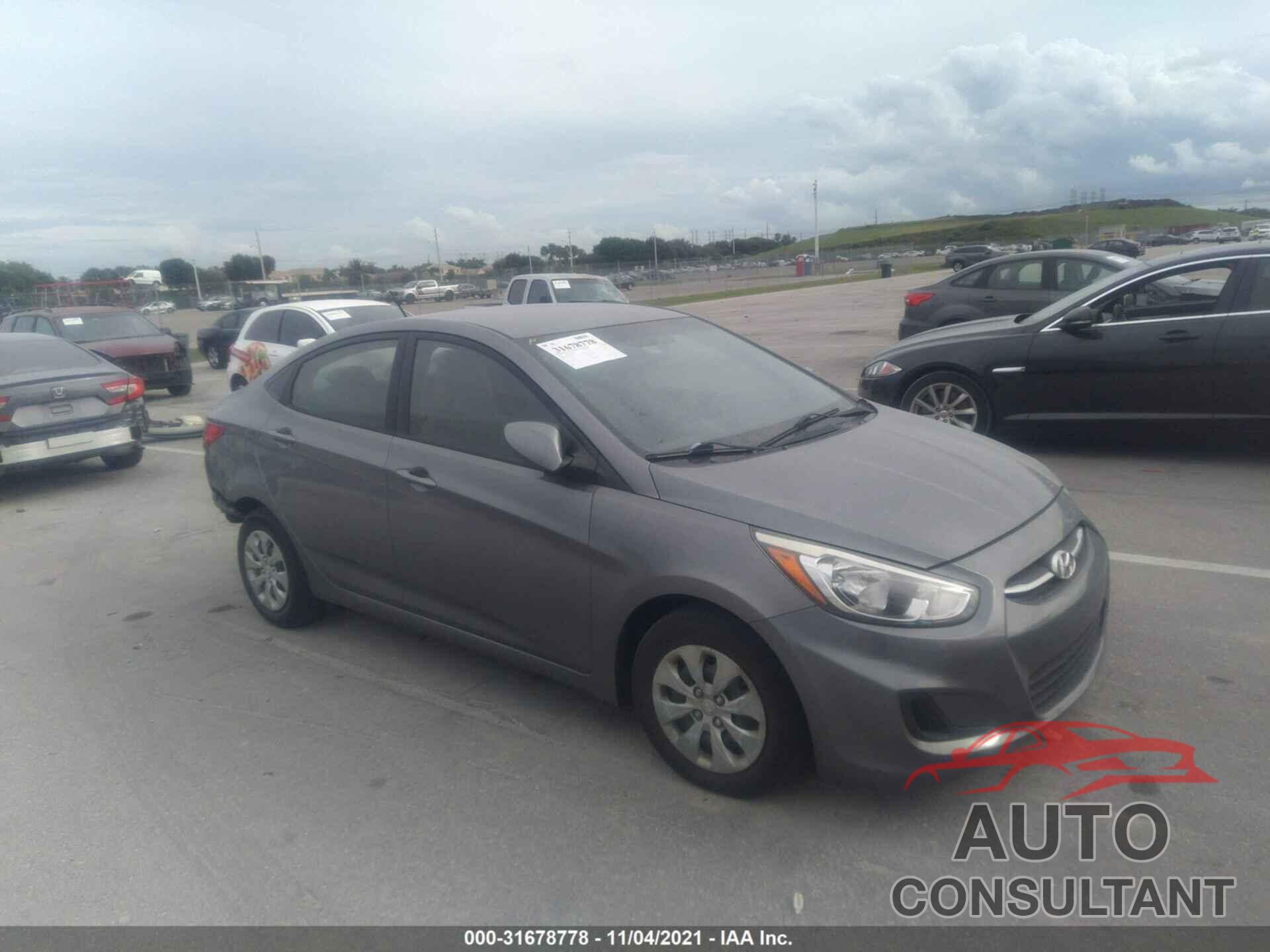 HYUNDAI ACCENT 2016 - KMHCT4AEXGU986965