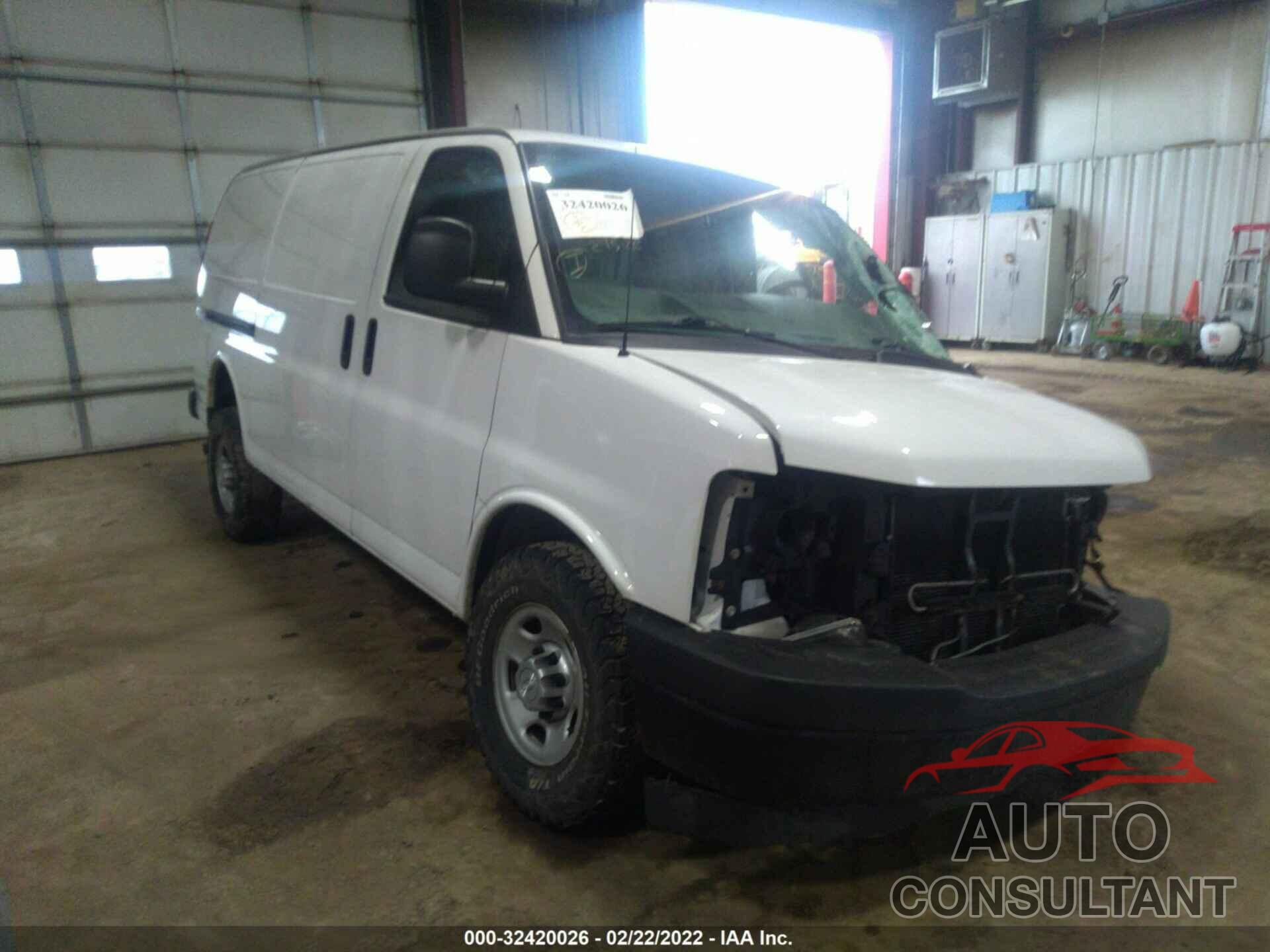 CHEVROLET EXPRESS CARGO VAN 2017 - 1GCWGAFF7H1315312