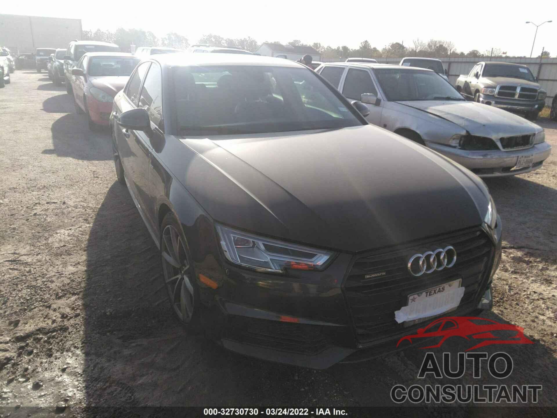 AUDI A4 2018 - WAUENAF46JA101396