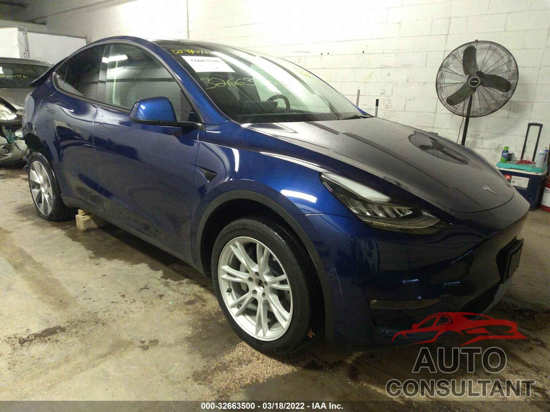 TESLA MODEL Y 2021 - 5YJYGDEE7MF231351