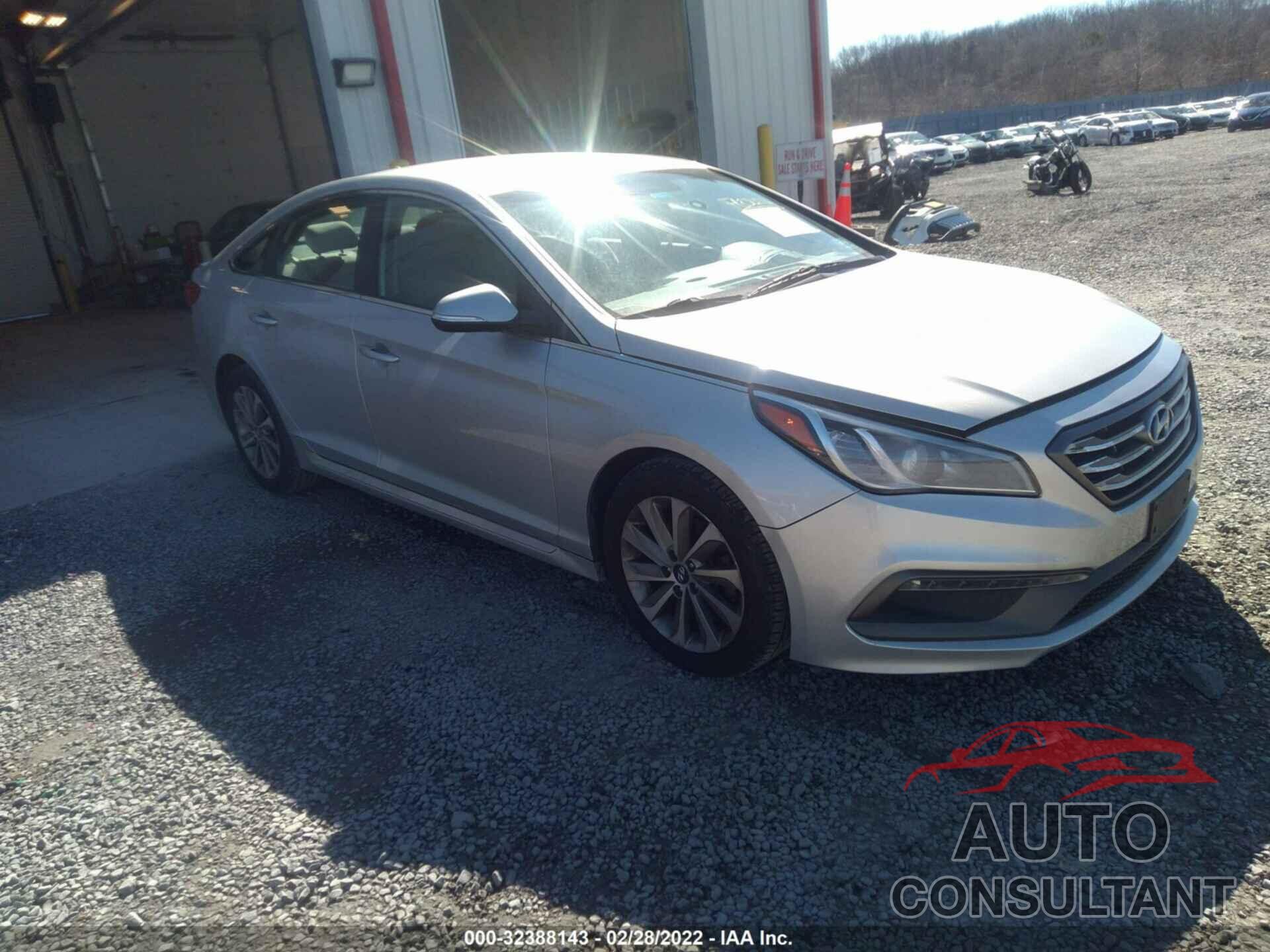 HYUNDAI SONATA 2016 - 5NPE34AF8GH274356