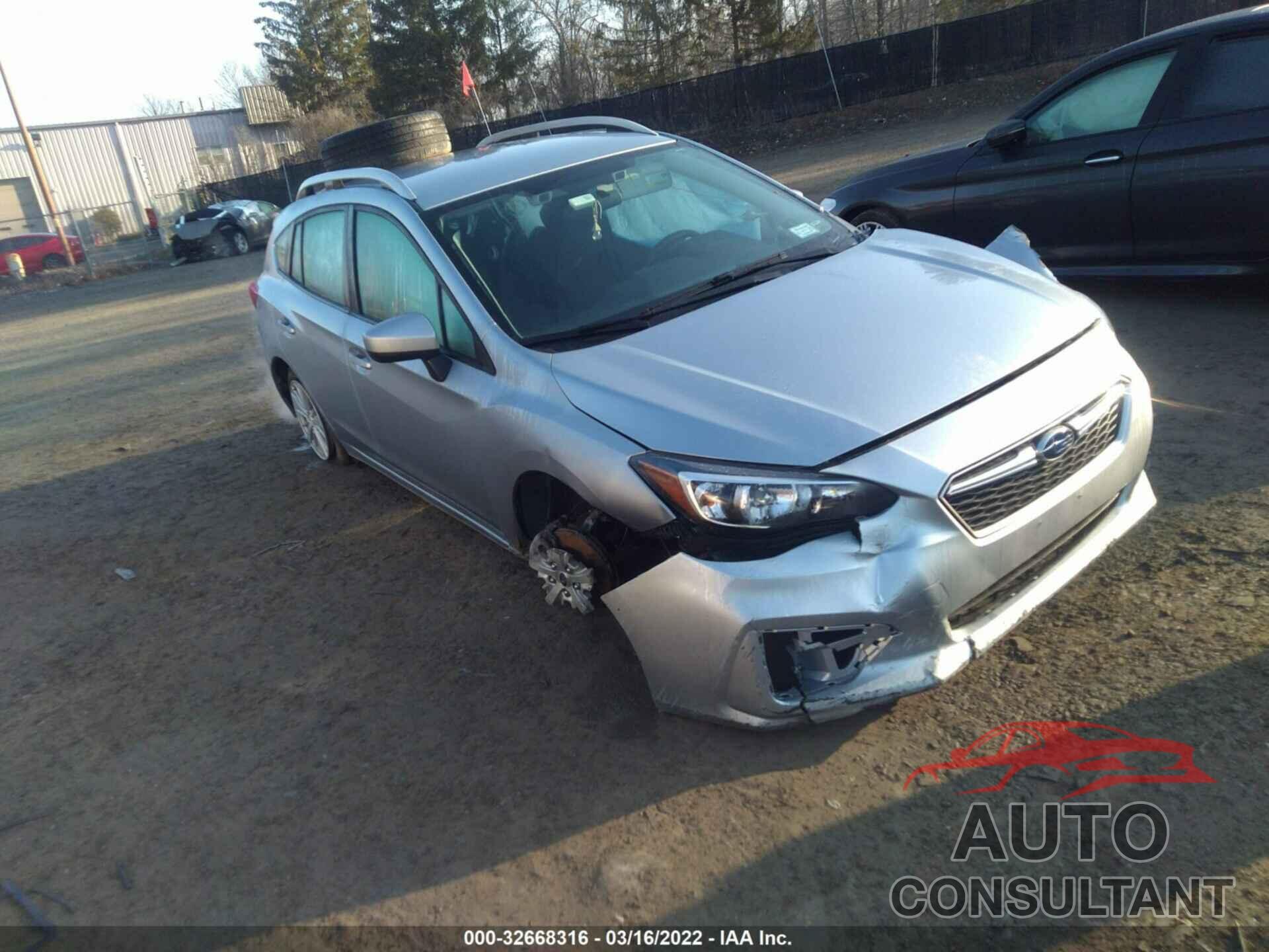SUBARU IMPREZA 2017 - 4S3GTAD68H3745549