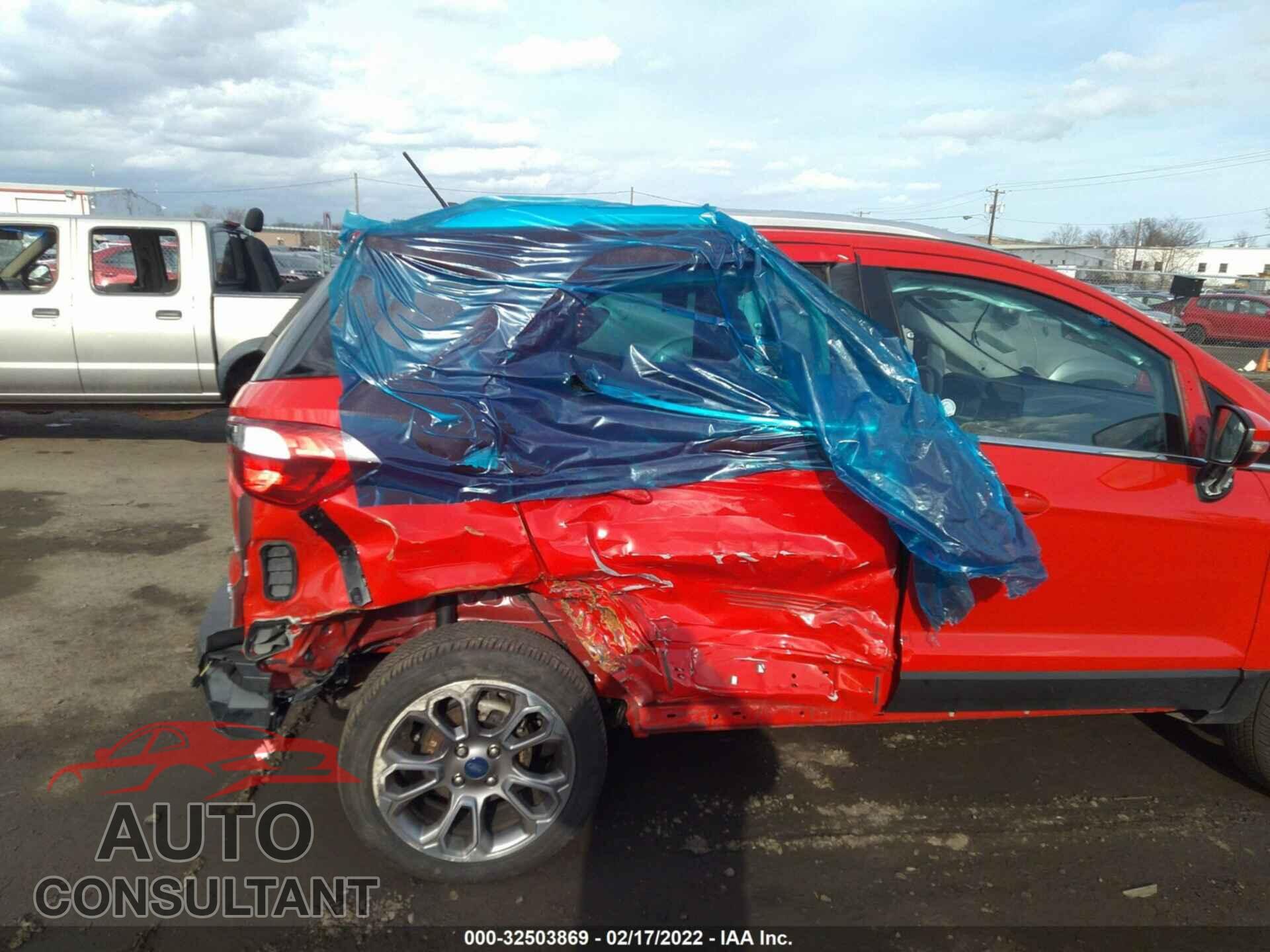 FORD ECOSPORT 2020 - MAJ6S3KL3LC367643
