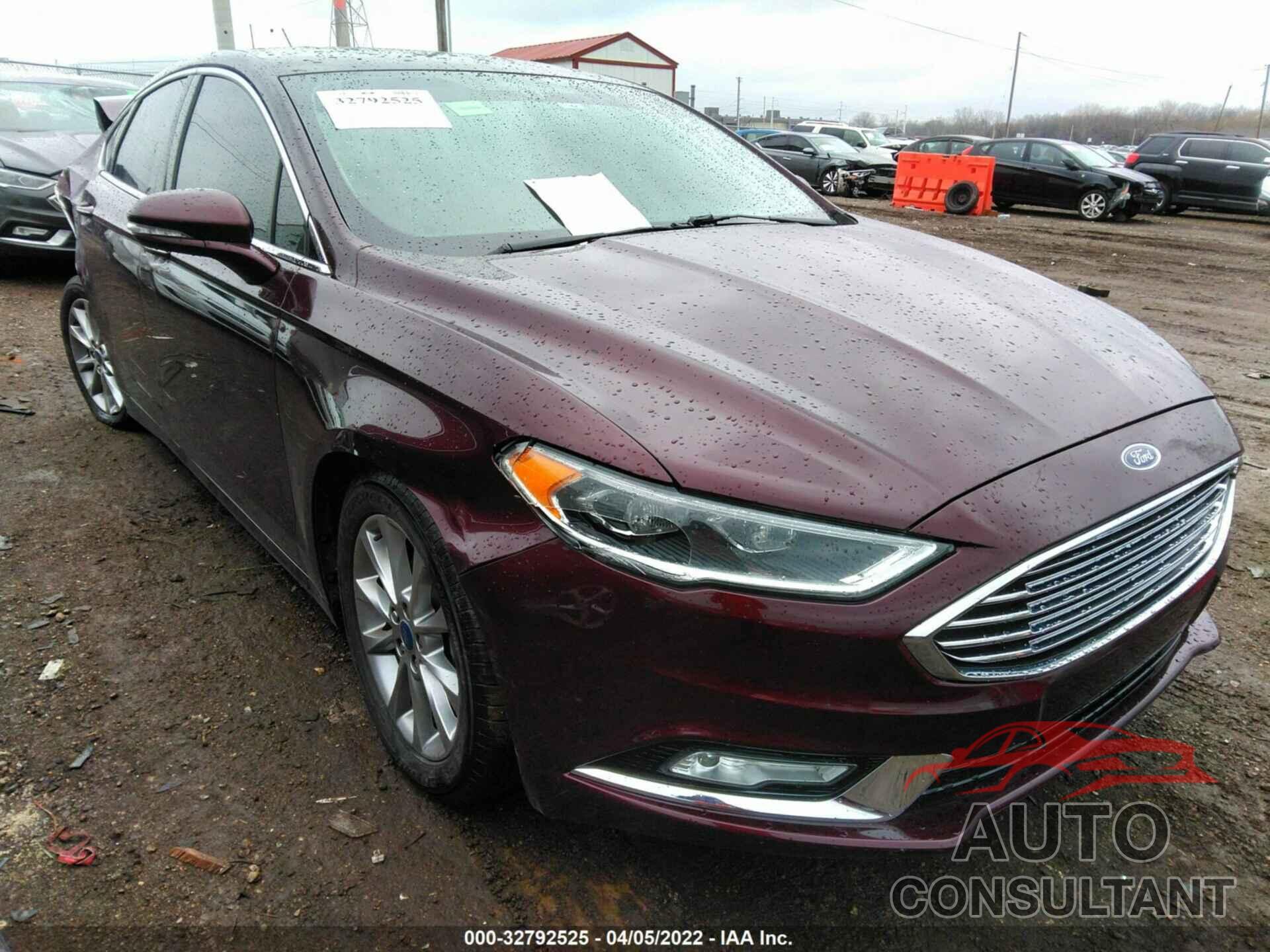 FORD FUSION 2017 - 3FA6P0HD1HR405377