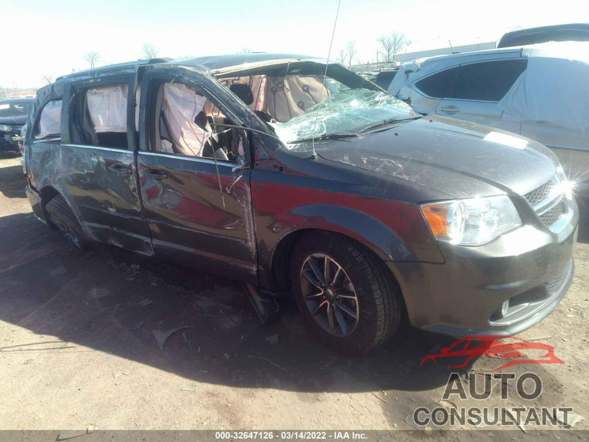 DODGE GRAND CARAVAN 2017 - 2C4RDGCG8HR818106